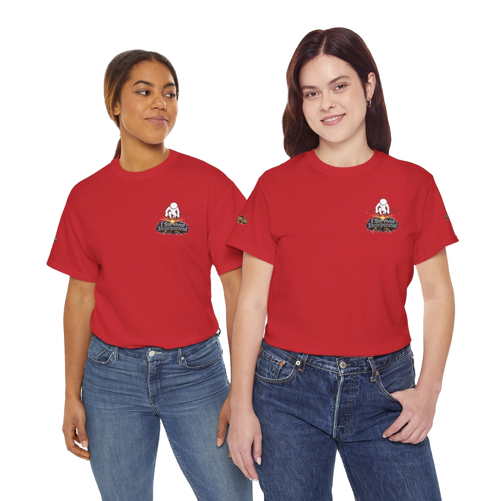 I Survived 2020 — "Please Stand By" Test Pattern Tee Special Edition Summer Premier Unisex Heavy Cotton Tee