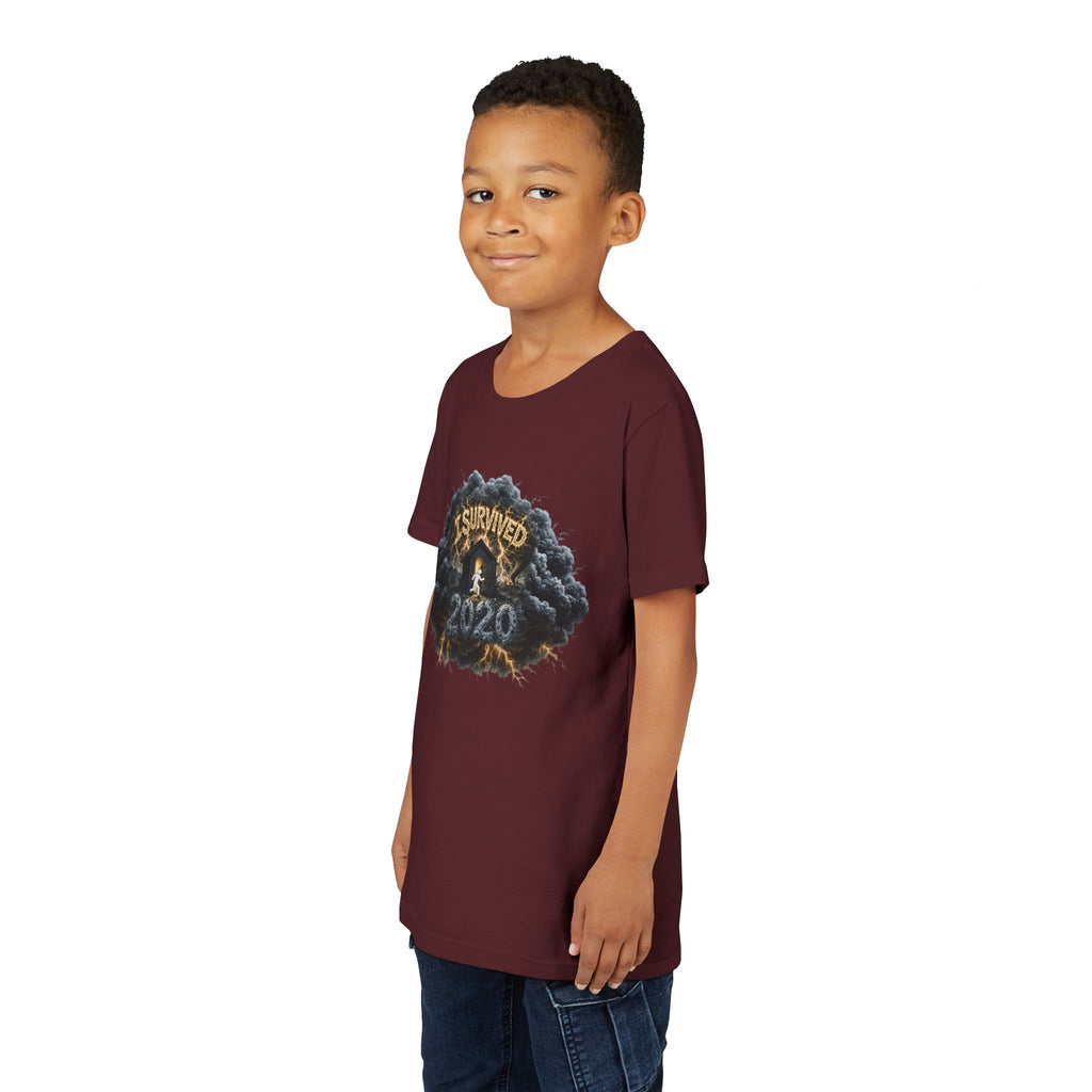 I Survived 2020 — Director's Cut Original Design Teaser Tee | Season 1 Premiere Drop Youth Short Sleeve Tee