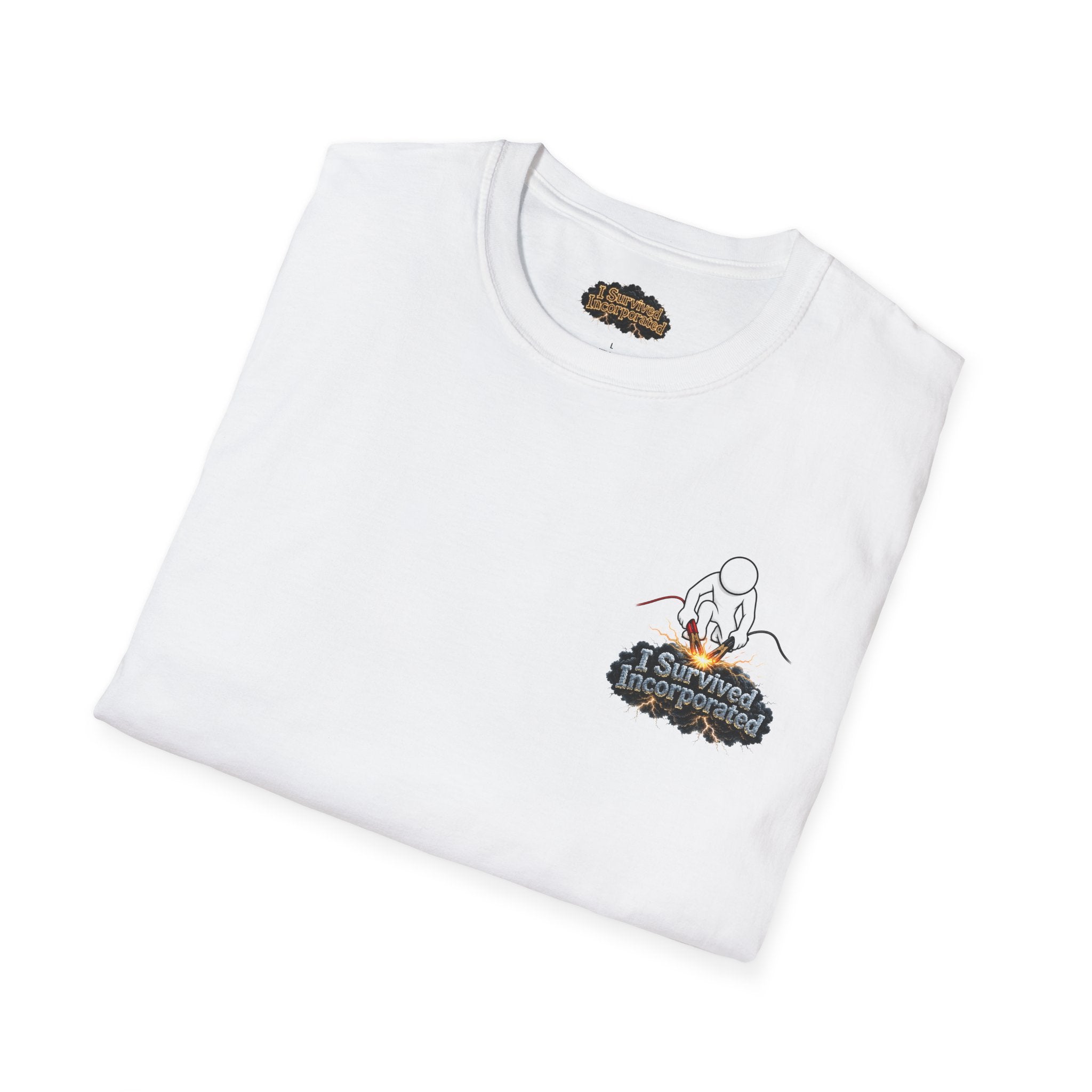 I Survived 2020 — "Please Stand By" Test Pattern Tee Summer Premier Unisex Softstyle T-Shirt