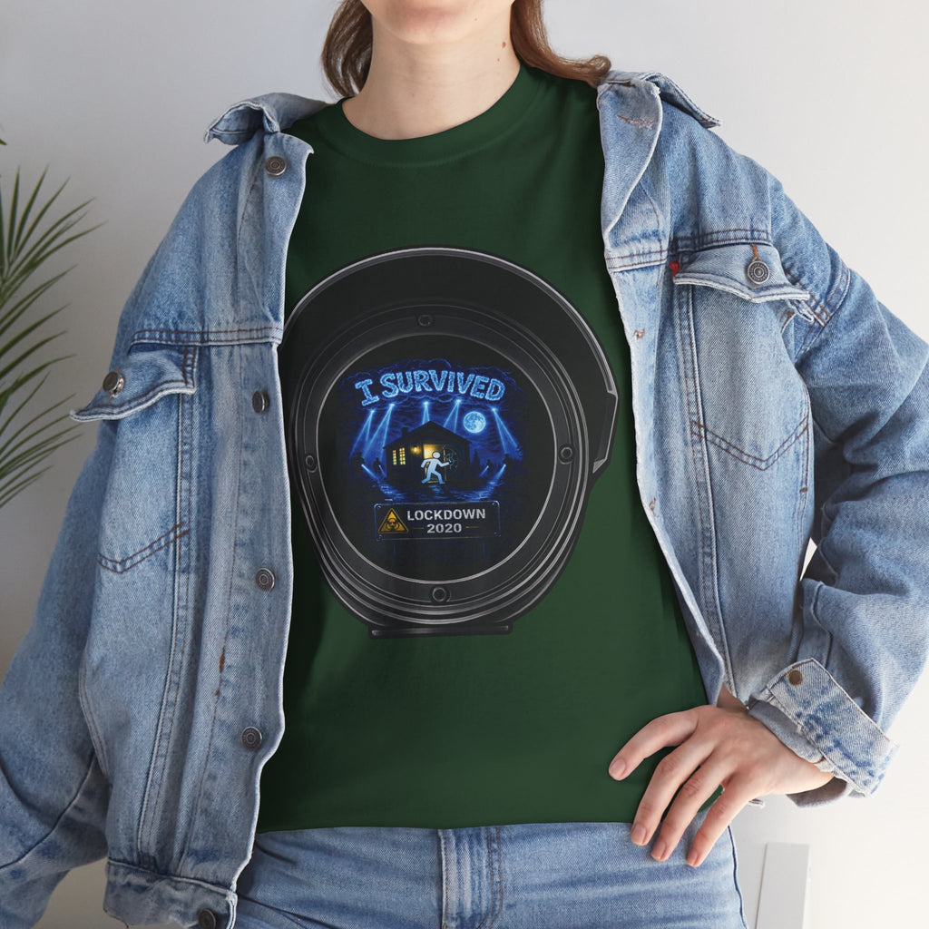 I Survived 2020 — Director's Cut S3:E1 "Quarantine" | Lockdown Edition Documentary Unisex Heavy Cotton Tee (SPECIAL EDITION)