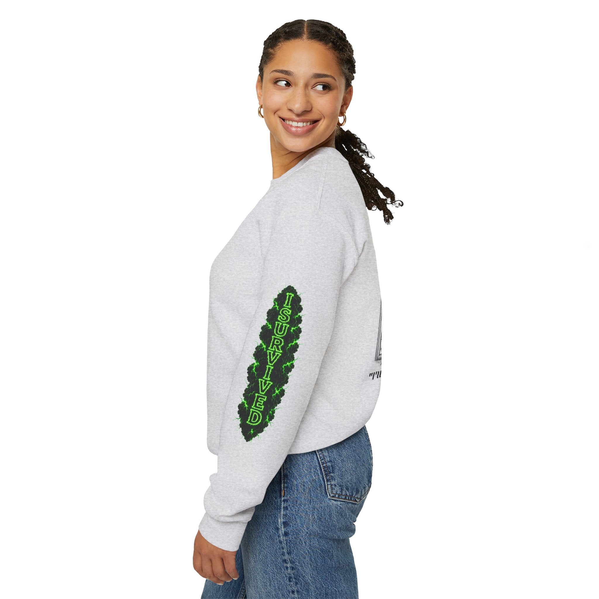 I Survived 2020 — PANDEMIC S1:E5: Director's Cut "Delivery Doomsday" Unisex Heavy Blend™ Crewneck Sweatshirt
