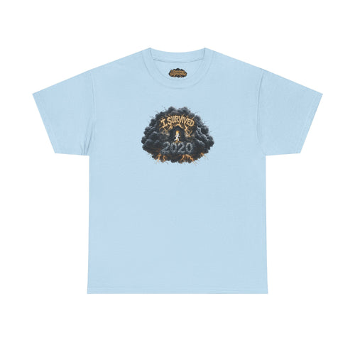 I Survived 2020 —  Original PILOT Design: Director's Cut Unisex Heavy Cotton Tee