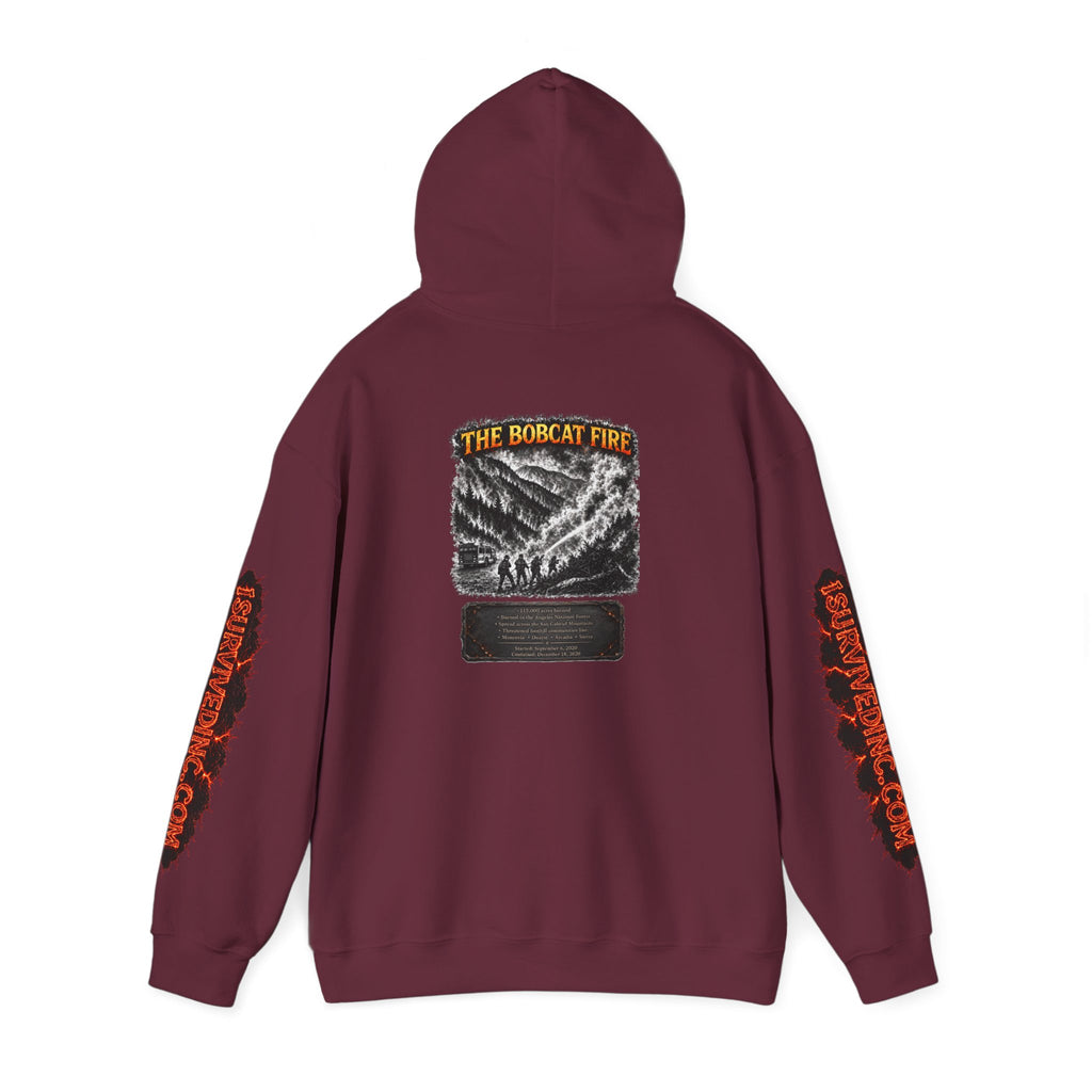 I Survived 2020 — WILDFIRES S2:E2: "The Bobcat Fire" Memorial Hoodie