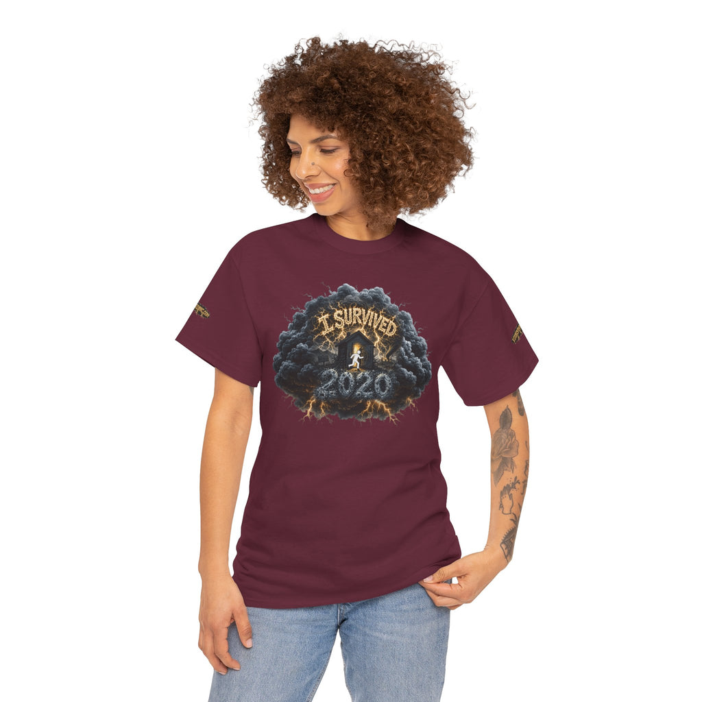 I Survived 2020 — Director's Cut Original Design Teaser Tee | Season 1 Premiere Drop Unisex Heavy Cotton Tee (SPECIAL EDITION)