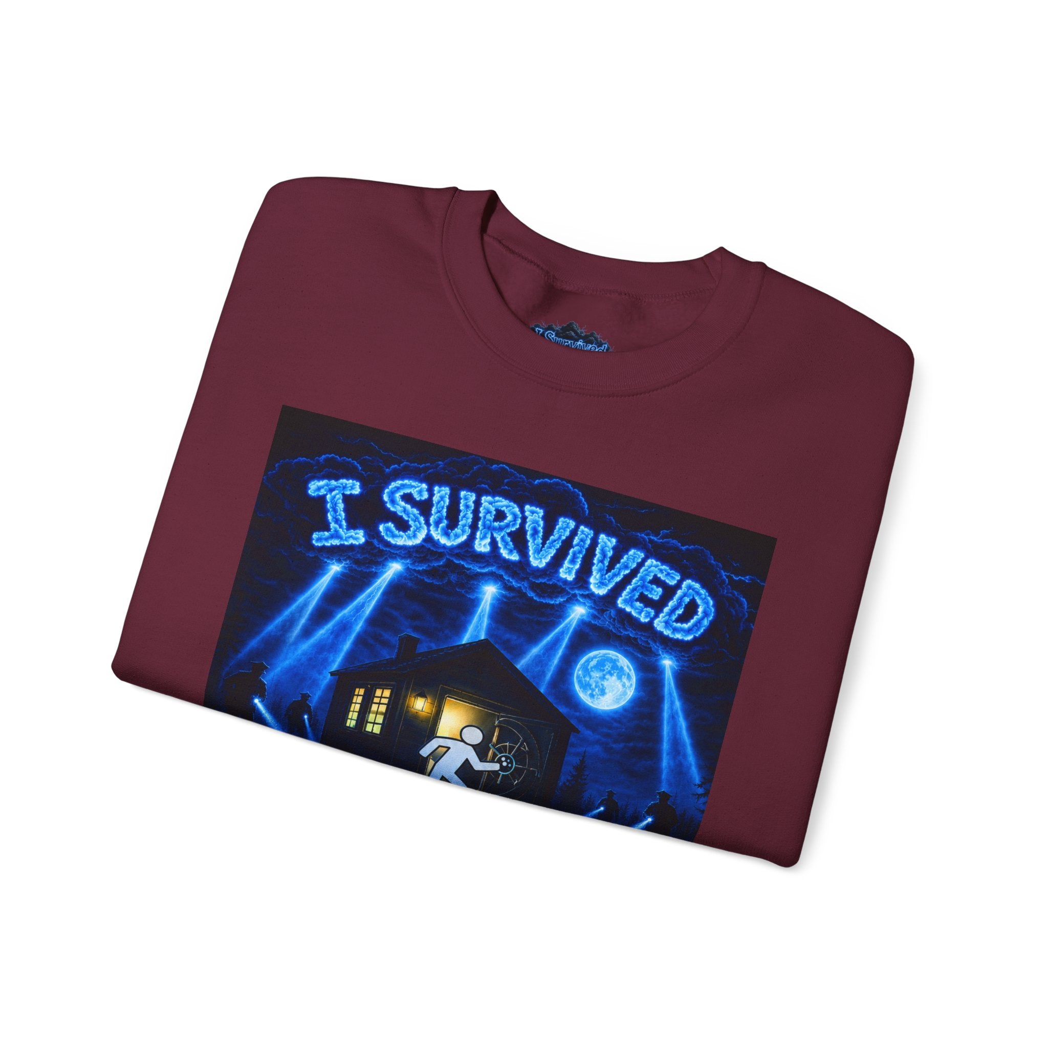 I Survived 2020 — S3:E4 "Working From Home" | Mid-Season Finale Pt. 1 | Lockdown Edition Documentary Unisex Heavy Blend™ Crewneck Sweatshirt