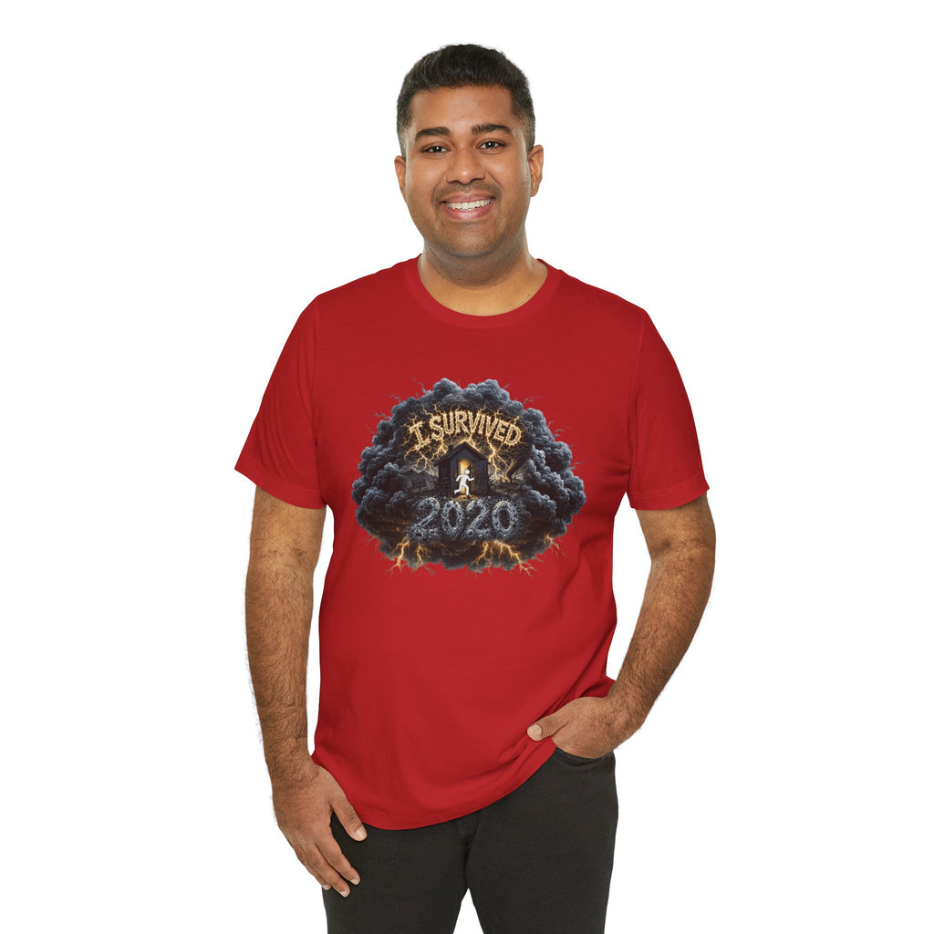 I Survived 2020 — Director's Cut Original Design Teaser Tee | Season 1 Premiere Drop Unisex Jersey Short Sleeve Tee