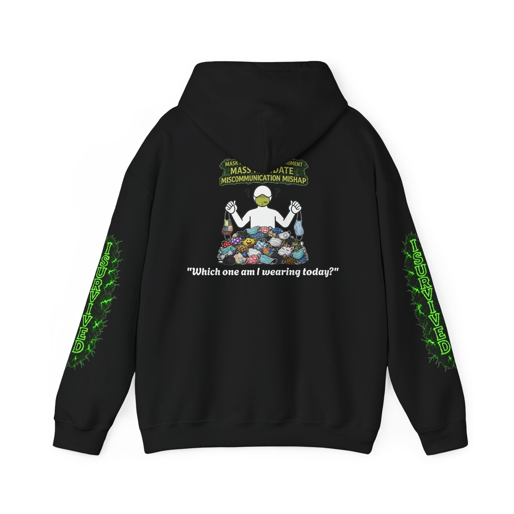 I Survived 2020 — Director's Cut S1:E4 "Mask Madness Mayhem Moment" | Pandemic Edition Hoodie Sweatshirt