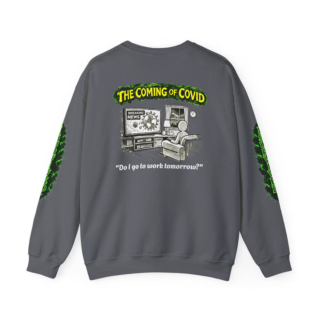 I Survived 2020 — PANDEMIC S1:E2: Director's Cut "The Coming of COVID" Unisex Heavy Blend™ Crewneck Sweatshirt