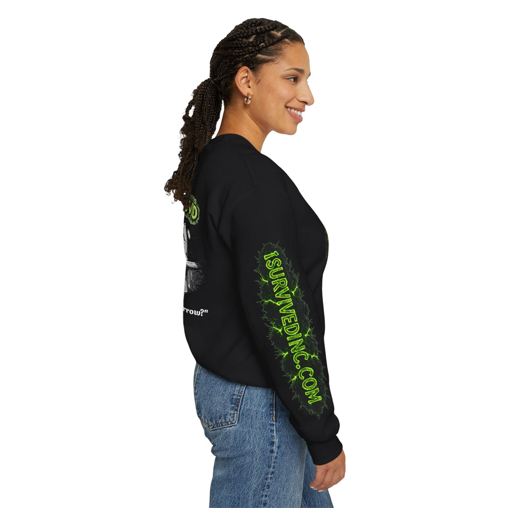 I Survived 2020 — S1:E2 "The Coming of COVID" | Pandemic Edition Unisex Heavy Blend™ Crewneck Sweatshirt
