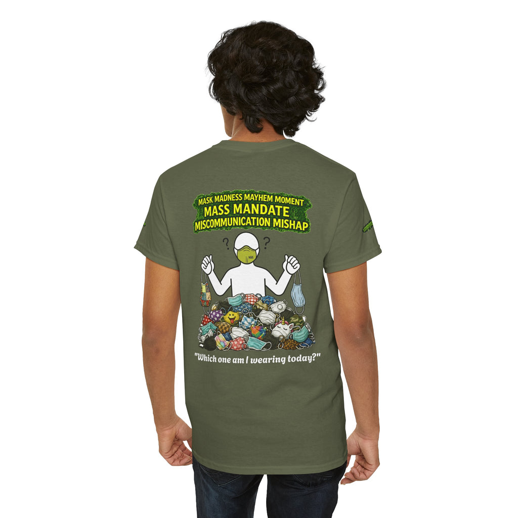 I Survived 2020 — PANDEMIC S1:E4: Director's Cut Special Edition "Mask Madness" Unisex Heavy Cotton Tee