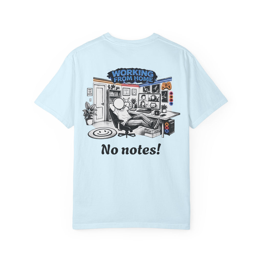 I Survived 2020 — LOCKDOWN S3:E4: "Working From Home" Unisex Garment-Dyed T-shirt
