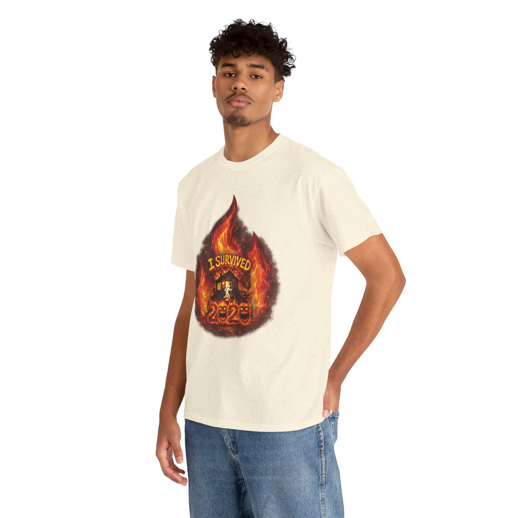 I Survived 2020 — Director's Cut S2:E2 "The Bobcat Fire" | Wildfire Edition Memorial Unisex Heavy Cotton Tee