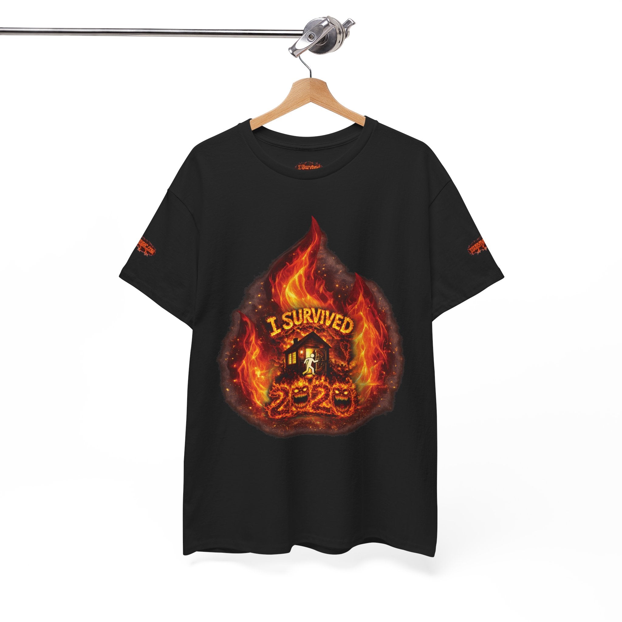 I Survived 2020 — Director's Cut S2:E1 "Berry Creek" | Wildfire Edition Memorial Unisex Heavy Cotton Tee (SPECIAL EDITION)