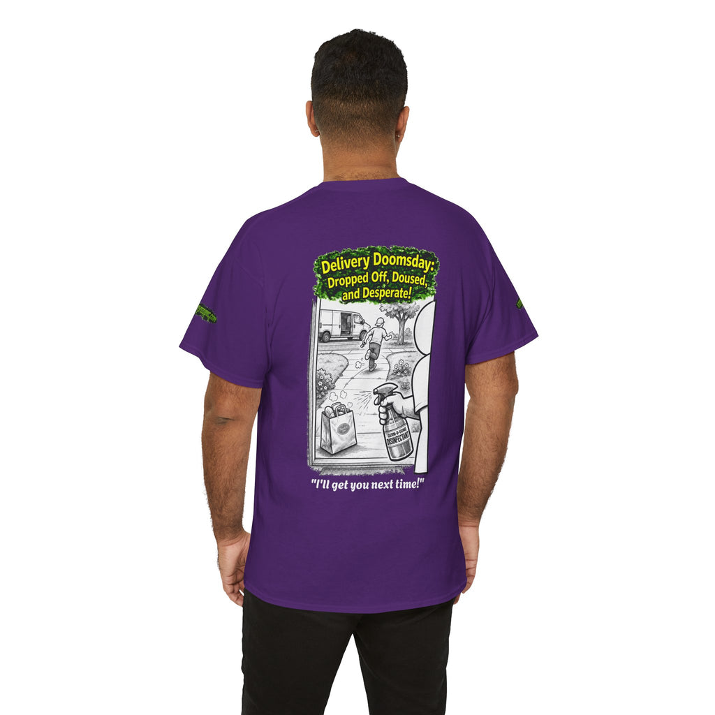 I Survived 2020 — PANDEMIC S1:E5: Director's Cut Special Edition "Delivery Doomsday" Unisex Heavy Cotton Tee