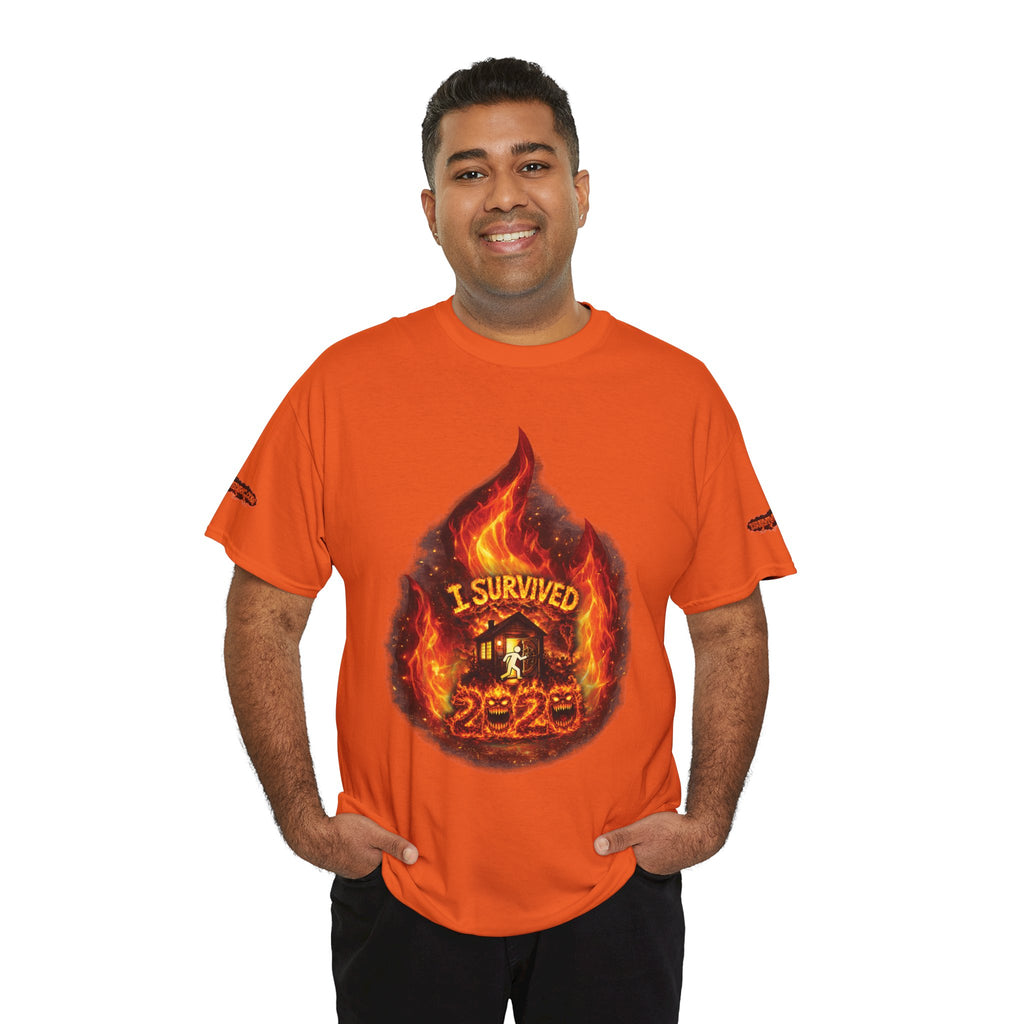 I Survived 2020 — Director's Cut S2:E1 "Berry Creek" | Wildfire Edition Memorial Unisex Heavy Cotton Tee (SPECIAL EDITION)