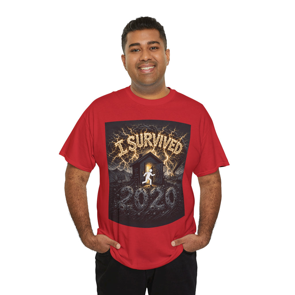 I Survived 2020 — Original PILOT Design Unisex Heavy Cotton Tee