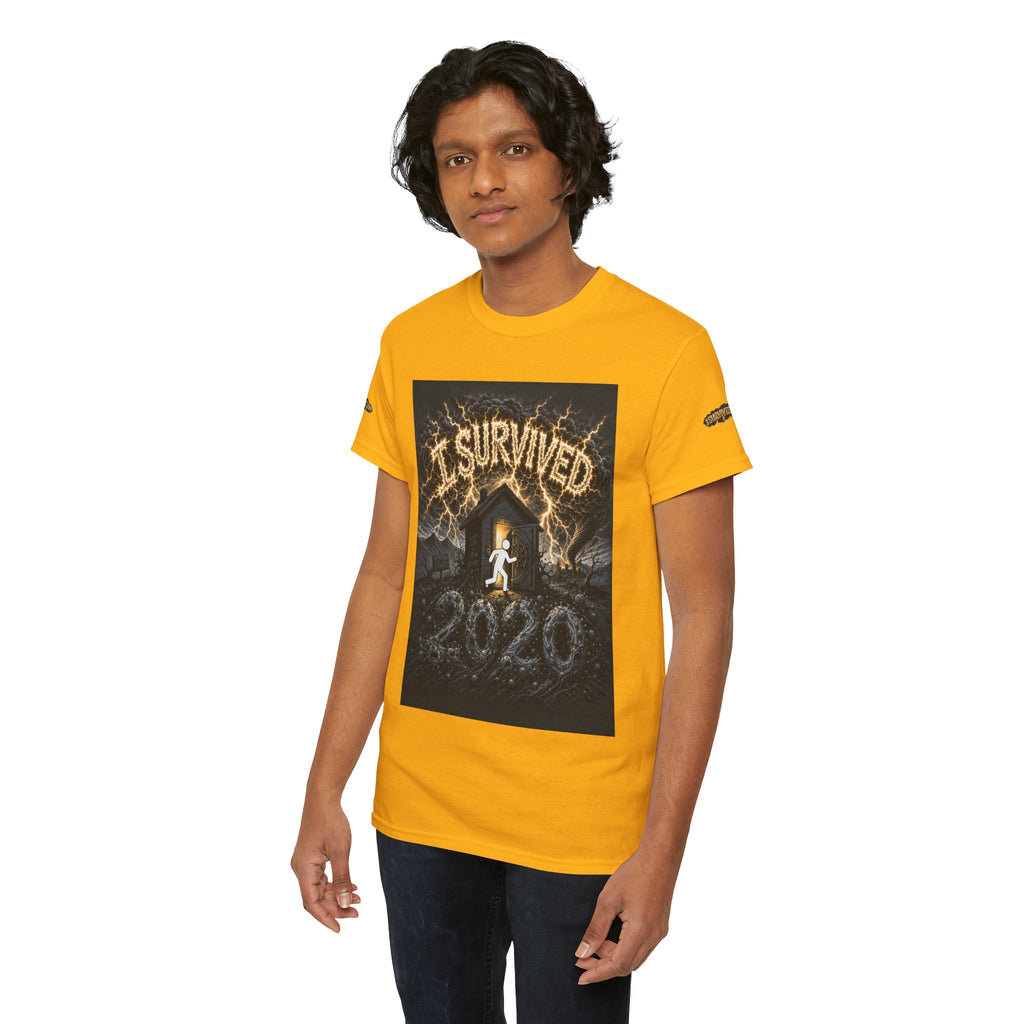 I Survived 2020 — Original PILOT Design: Special Edition Unisex Heavy Cotton Tee