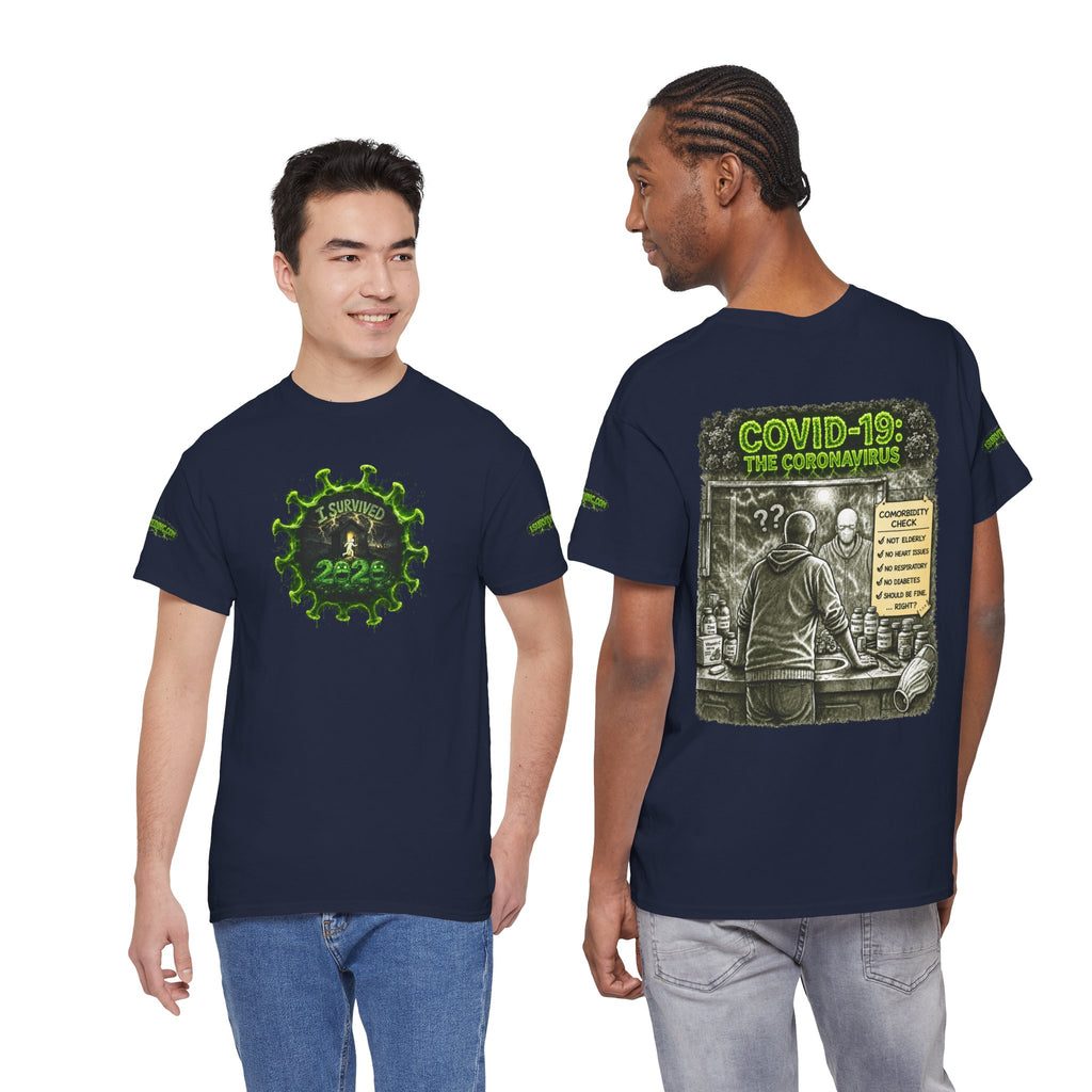 I Survived 2020 — PANDEMIC S1:E1: Director's Cut Special Edition "COVID-19: The Coronavirus" Unisex Garment-Dyed Tee