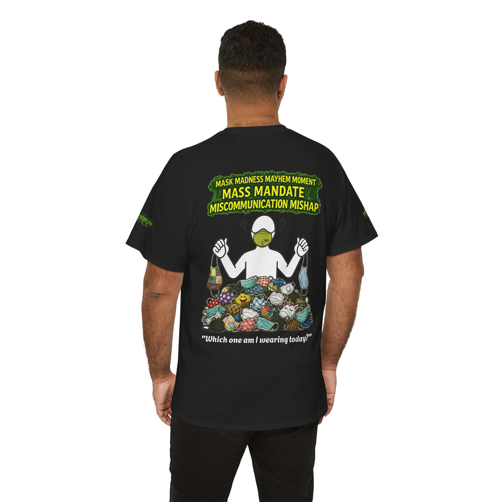 I Survived 2020 — PANDEMIC S1:E4: Special Edition "Mask Madness" Unisex Heavy Cotton Tee