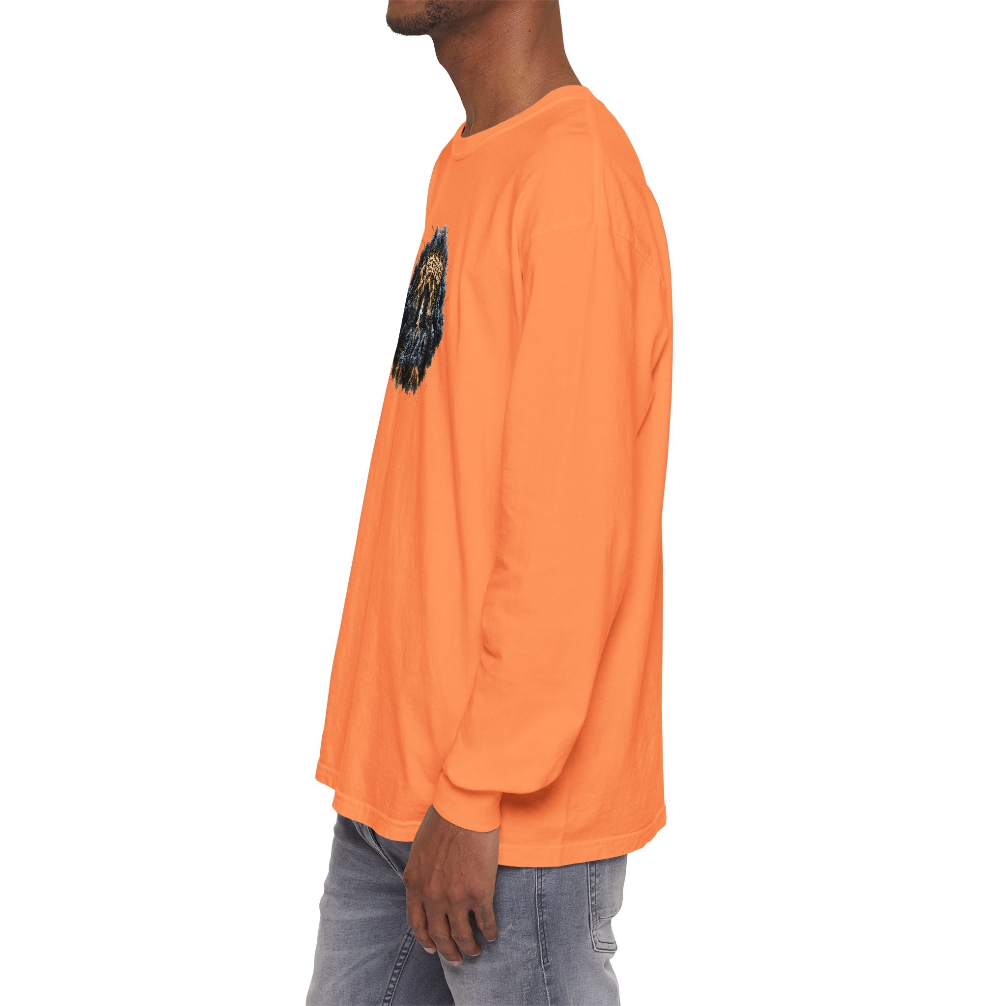 I Survived 2020 — Original PILOT Design: Director's Cut Unisex Garment-Dyed Long Sleeve T-Shirt