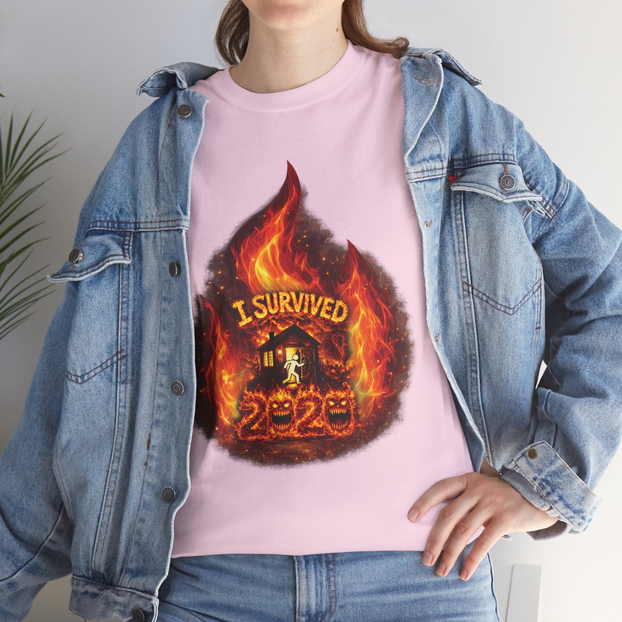 I Survived 2020 — Director's Cut S2:E1 "Berry Creek" | Wildfire Edition Memorial Unisex Heavy Cotton Tee (SPECIAL EDITION)