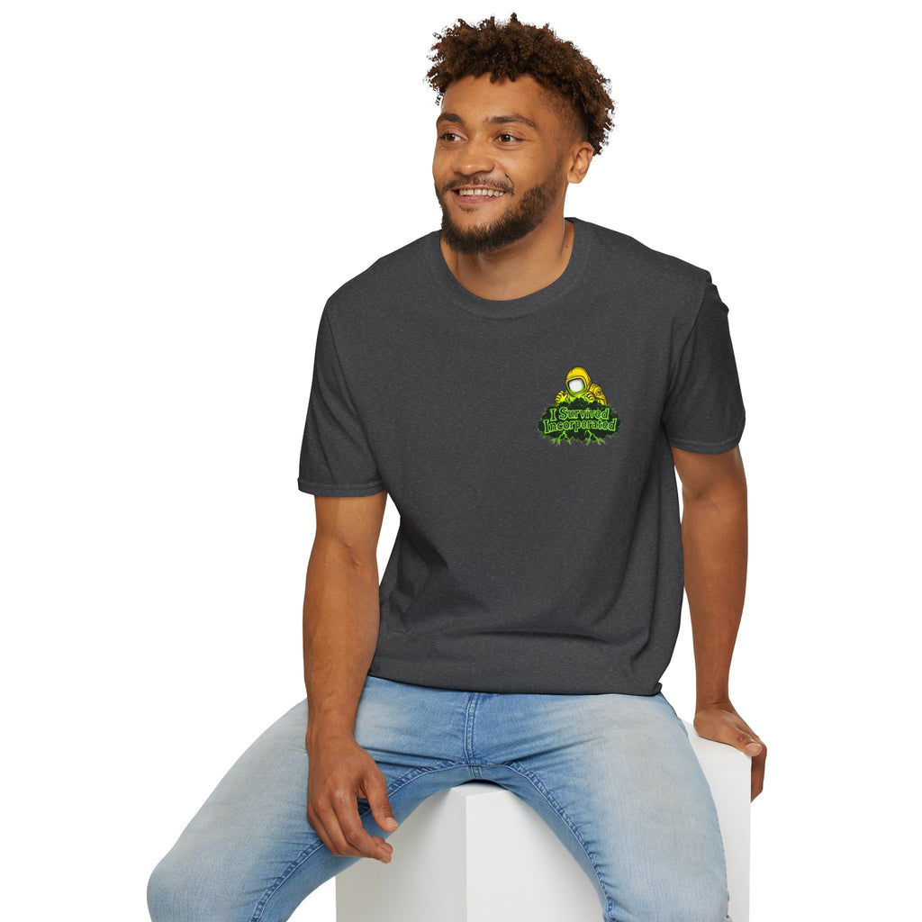 I Survived 2020 — "Please Stand By" Test Pattern Toxic Signal Tee Summer Premiere Unisex Softstyle T-Shirt