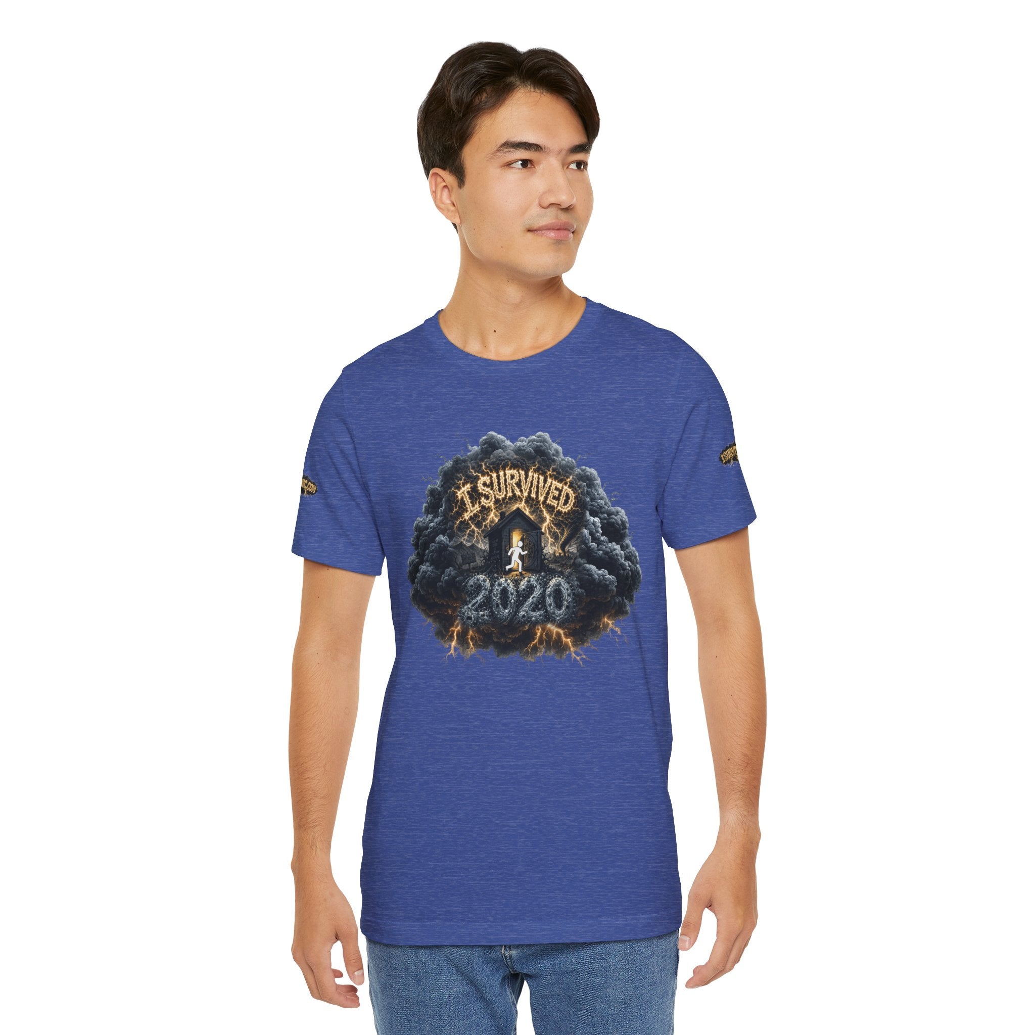 I Survived 2020 — Director's Cut Original Design Teaser Tee | Season 1 Premiere Drop Unisex Jersey Short Sleeve Tee