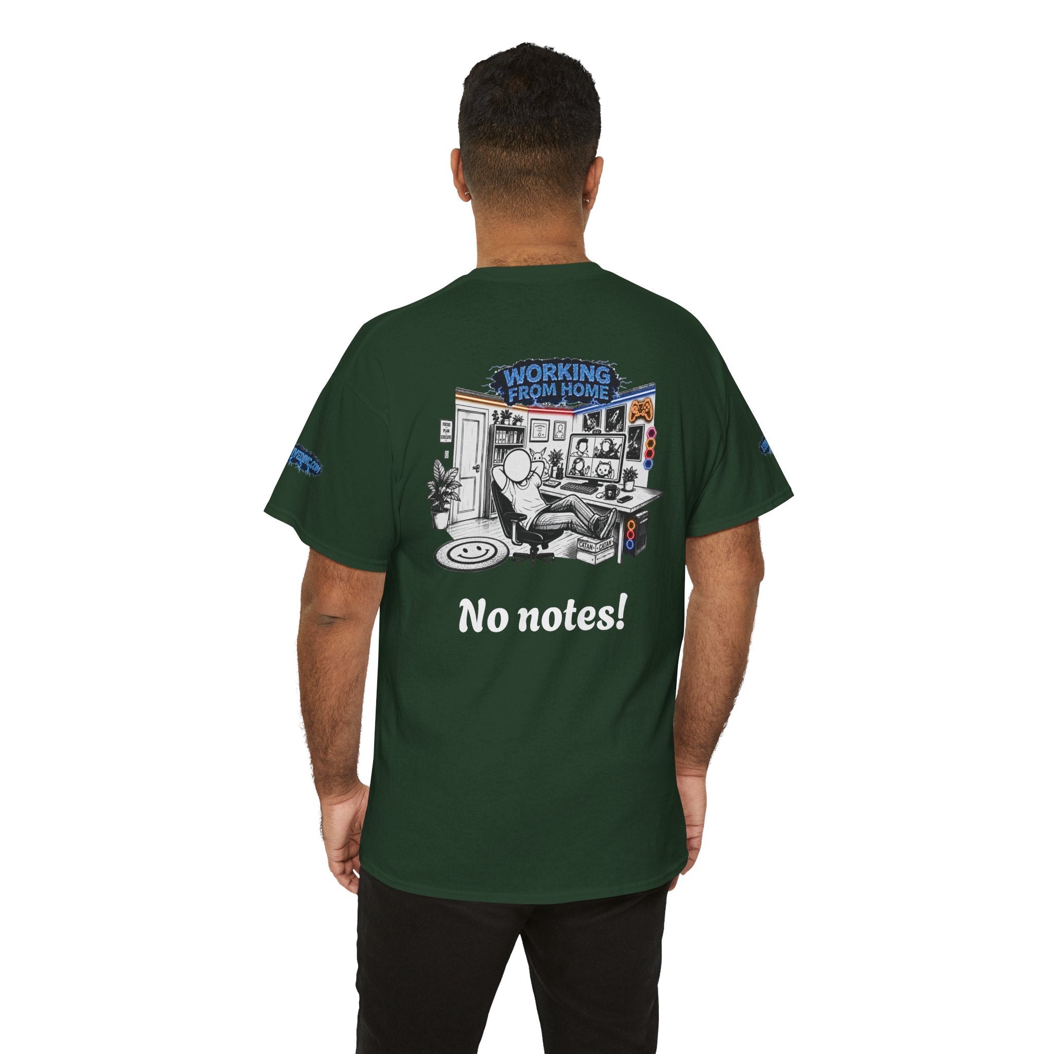 I Survived 2020 — LOCKDOWN S3:E3: Director's Cut Special Edition "Working From Home" Unisex Heavy Cotton Tee