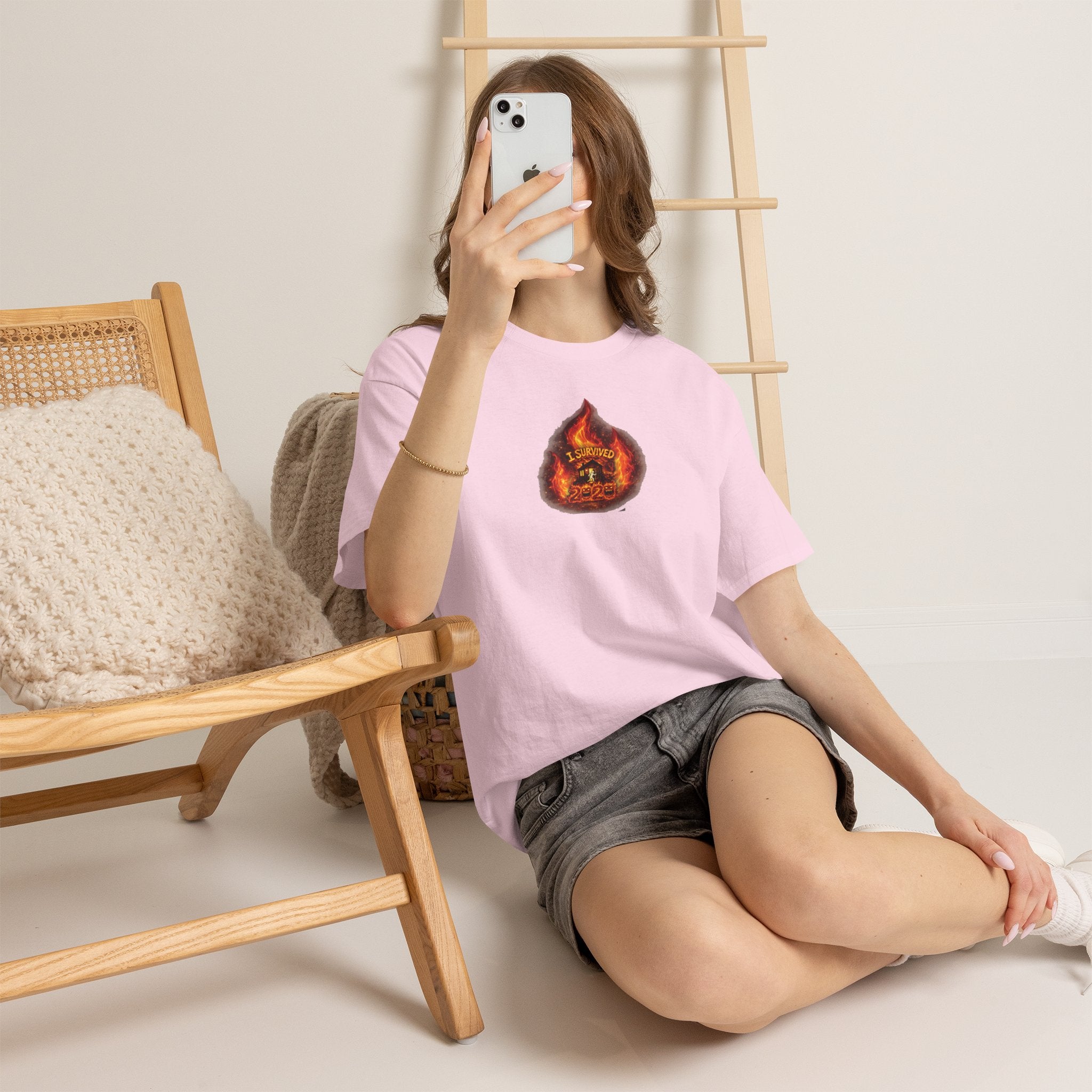 I Survived 2020 — WILDFIRES S2:E1: Director's Cut "Berry Creek" Memorial Unisex Heavy Cotton Tee