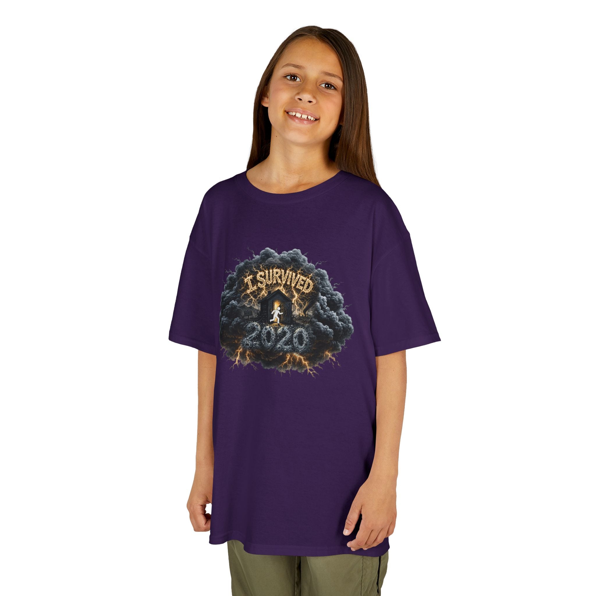 I Survived 2020 — Original PILOT Design: Director's Cut Kids Heavy Cotton™ Tee