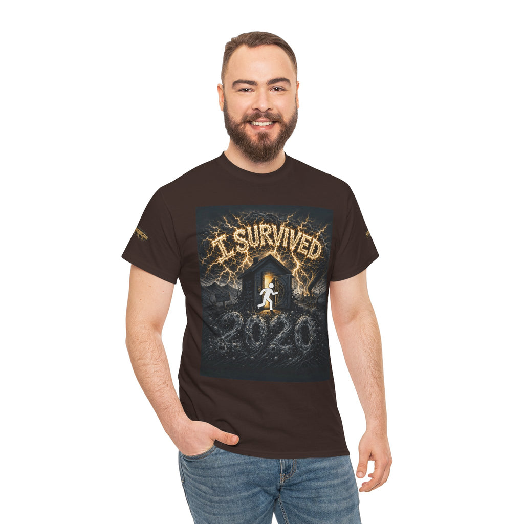 I Survived 2020 — Original PILOT Design: Special Edition Unisex Heavy Cotton Tee