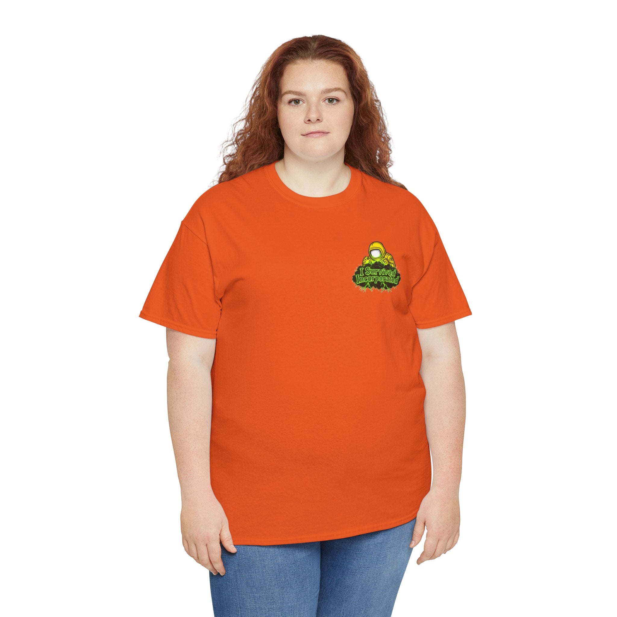 I Survived 2020 — "Please Stand By" Test Pattern Toxic Signal Tee Summer Premiere Unisex Heavy Cotton Tee