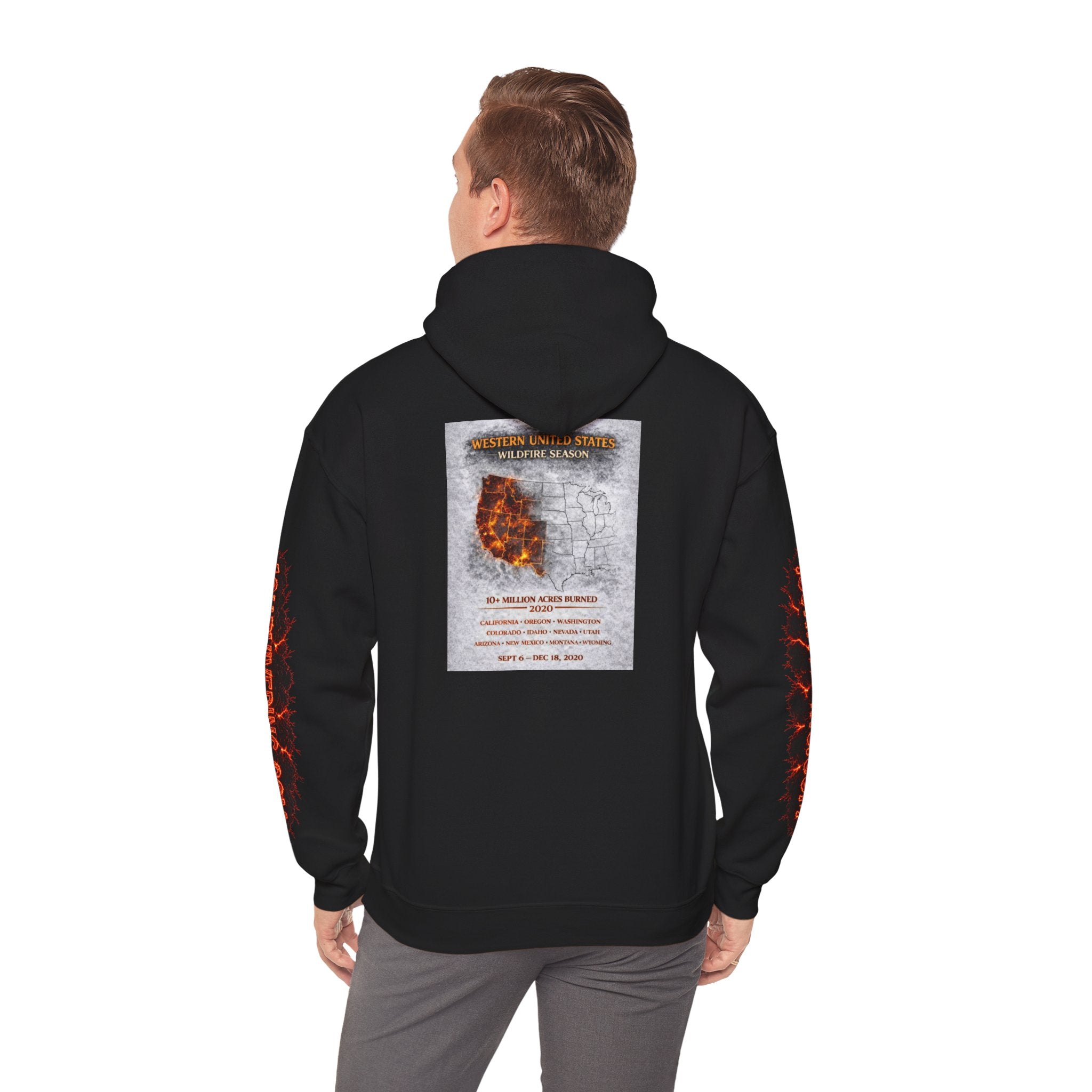 I Survived 2020 — WILDFIRES S2:E4: "Western U.S." Memorial Hoodie