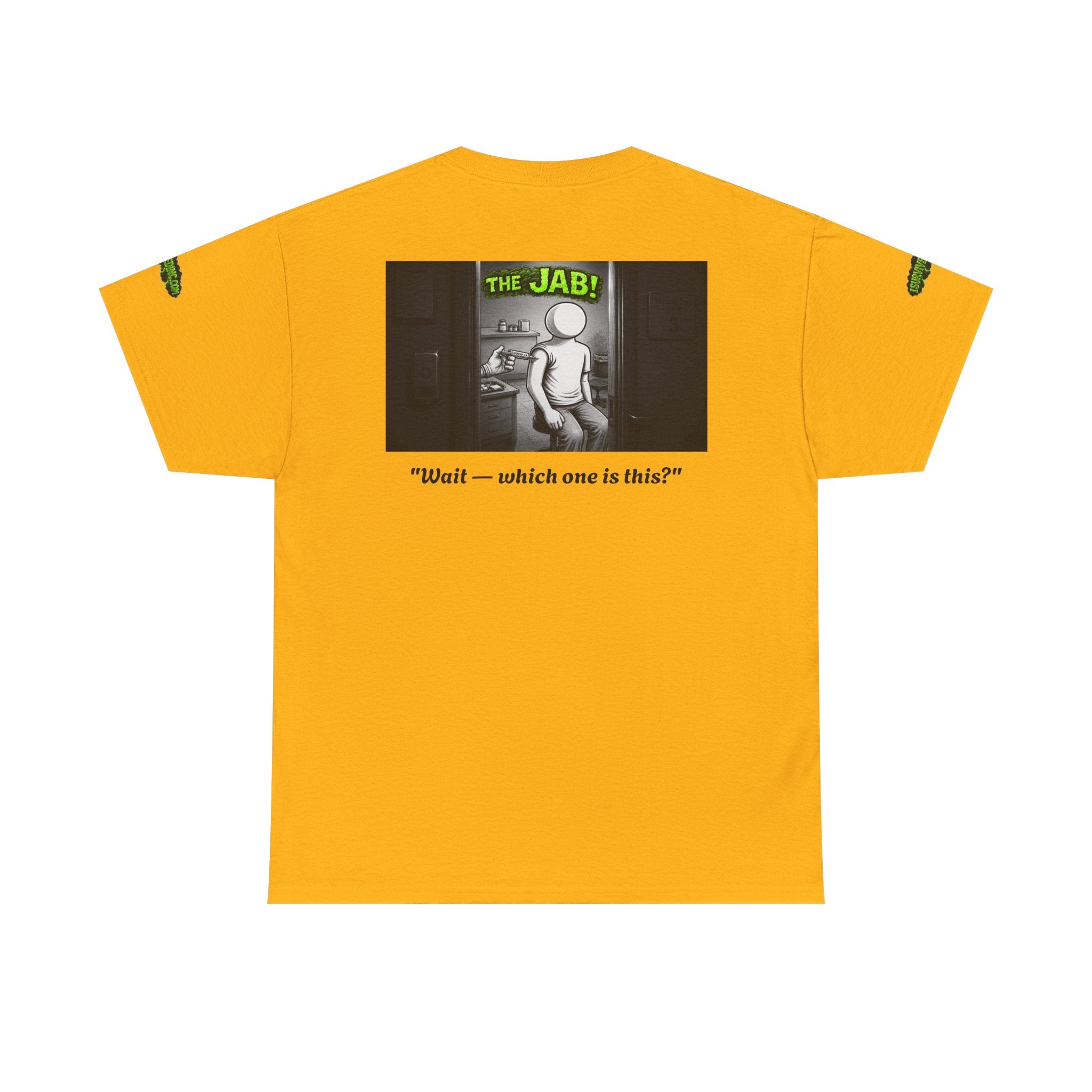 I Survived 2020 — Director's Cut S1:E3 "The Jab!" | Pandemic Edition Unisex Heavy Cotton Tee (Special Edition)
