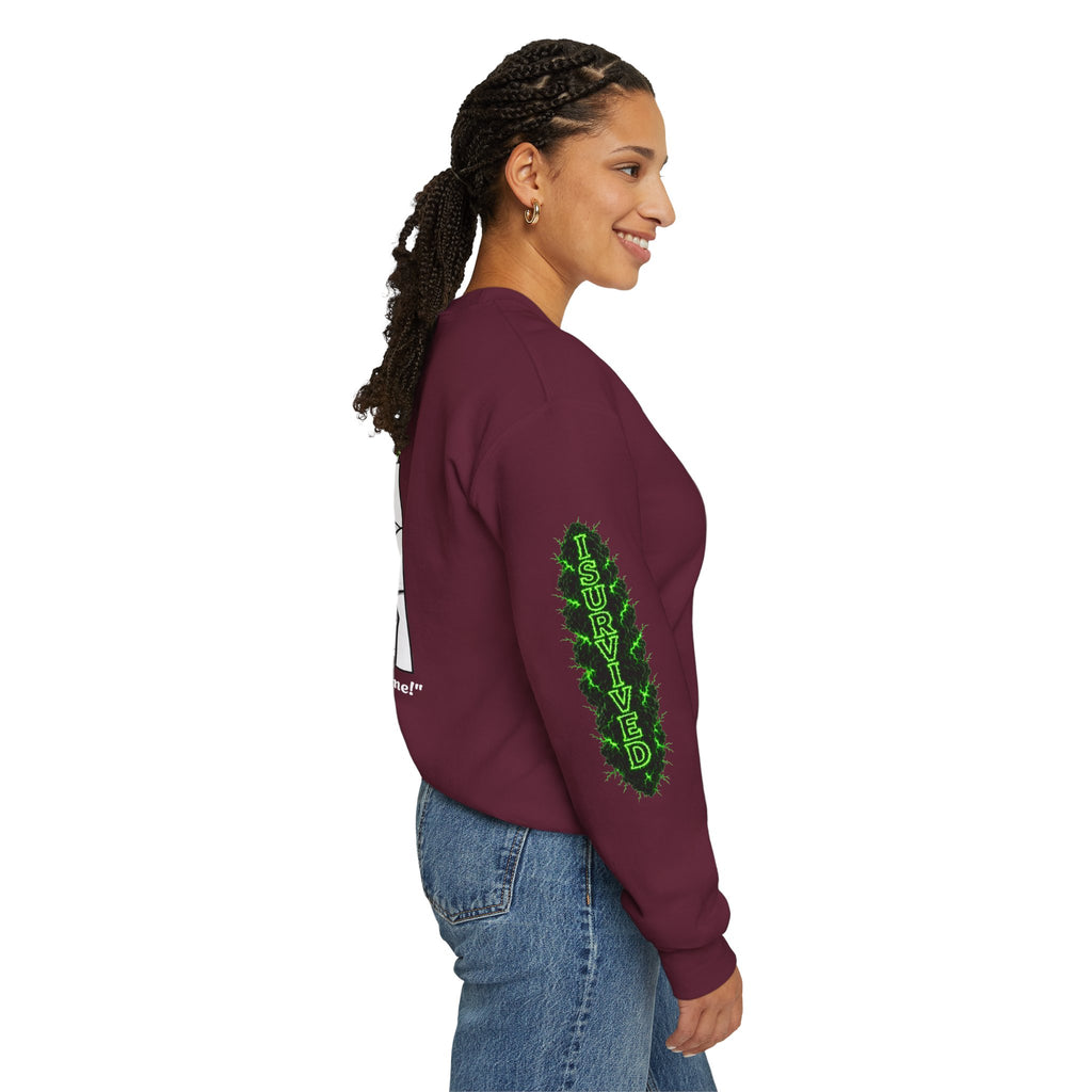 I Survived 2020 — PANDEMIC S1:E5: Director's Cut "Delivery Doomsday" Unisex Heavy Blend™ Crewneck Sweatshirt