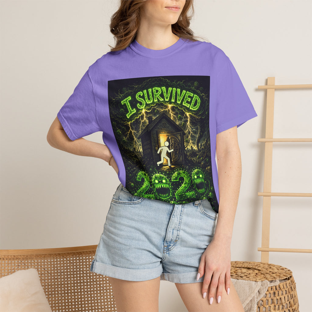 I Survived 2020 — S1:E5 "Delivery Doomsday" | Pandemic Edition Unisex Garment-Dyed T-shirt