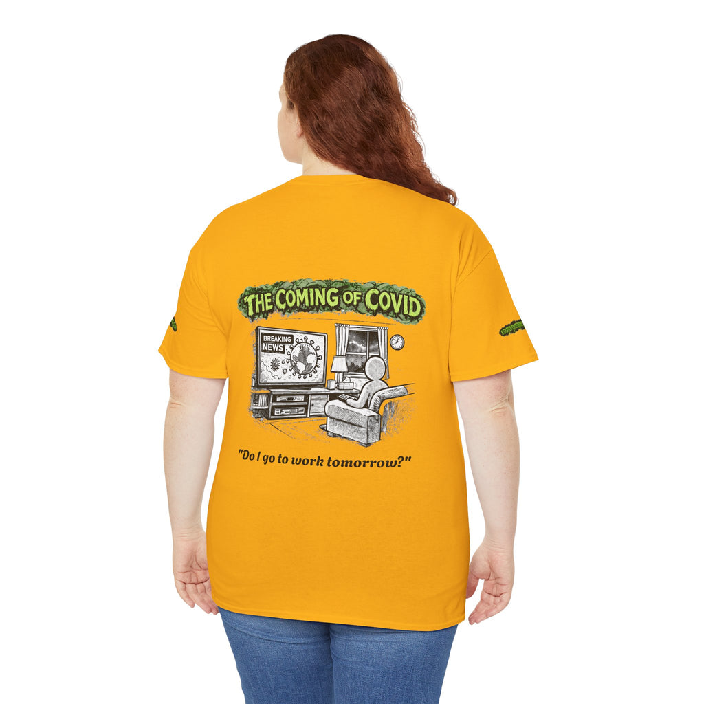 I Survived 2020 — S1:E2 "The Coming of COVID" | Pandemic Edition Unisex Heavy Cotton Tee (SPECIAL EDITION)
