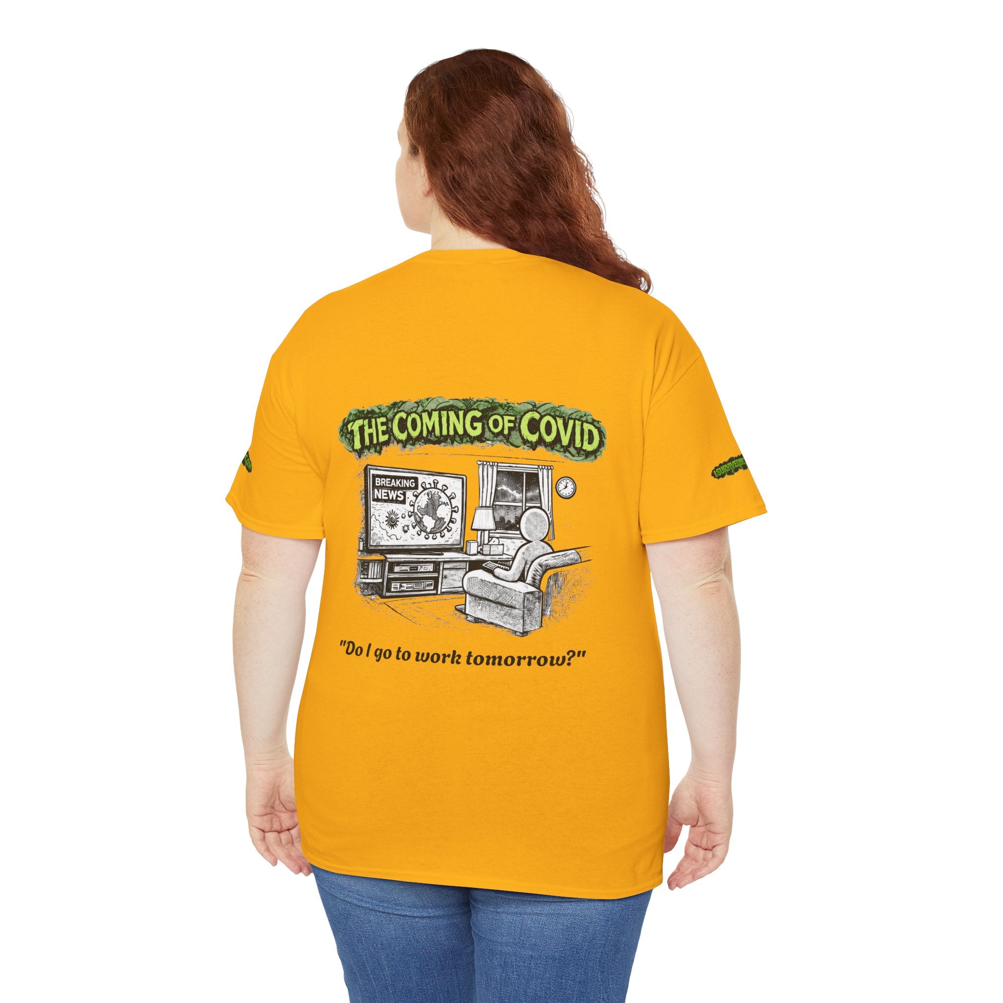 I Survived 2020 — S1:E2 "The Coming of COVID" | Pandemic Edition Unisex Heavy Cotton Tee (SPECIAL EDITION)