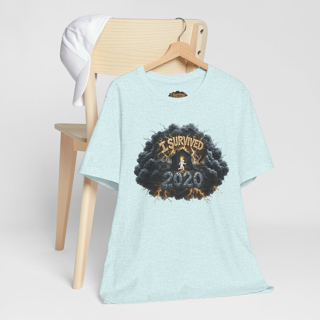 I Survived 2020 — Director's Cut Original Design Teaser Tee | Season 1 Premiere Drop Unisex Jersey Short Sleeve Tee