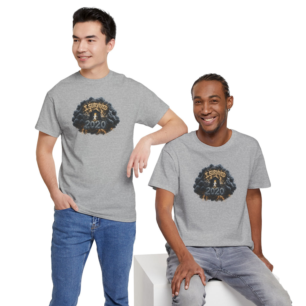 I Survived 2020 — Original PILOT Design: Director's Cut Unisex Heavy Cotton Tee