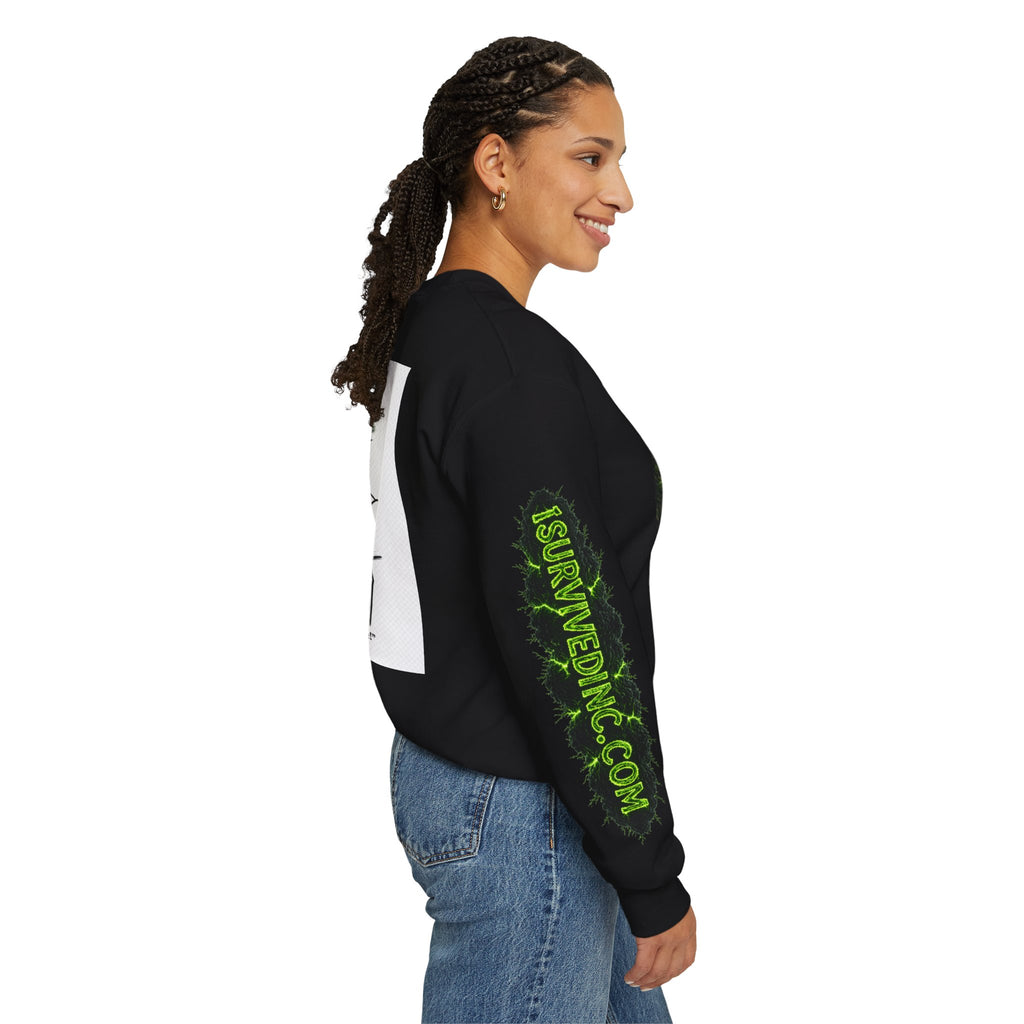 I Survived 2020 — S1:E5 "Delivery Doomsday" | Pandemic Edition Unisex Heavy Blend™ Crewneck Sweatshirt