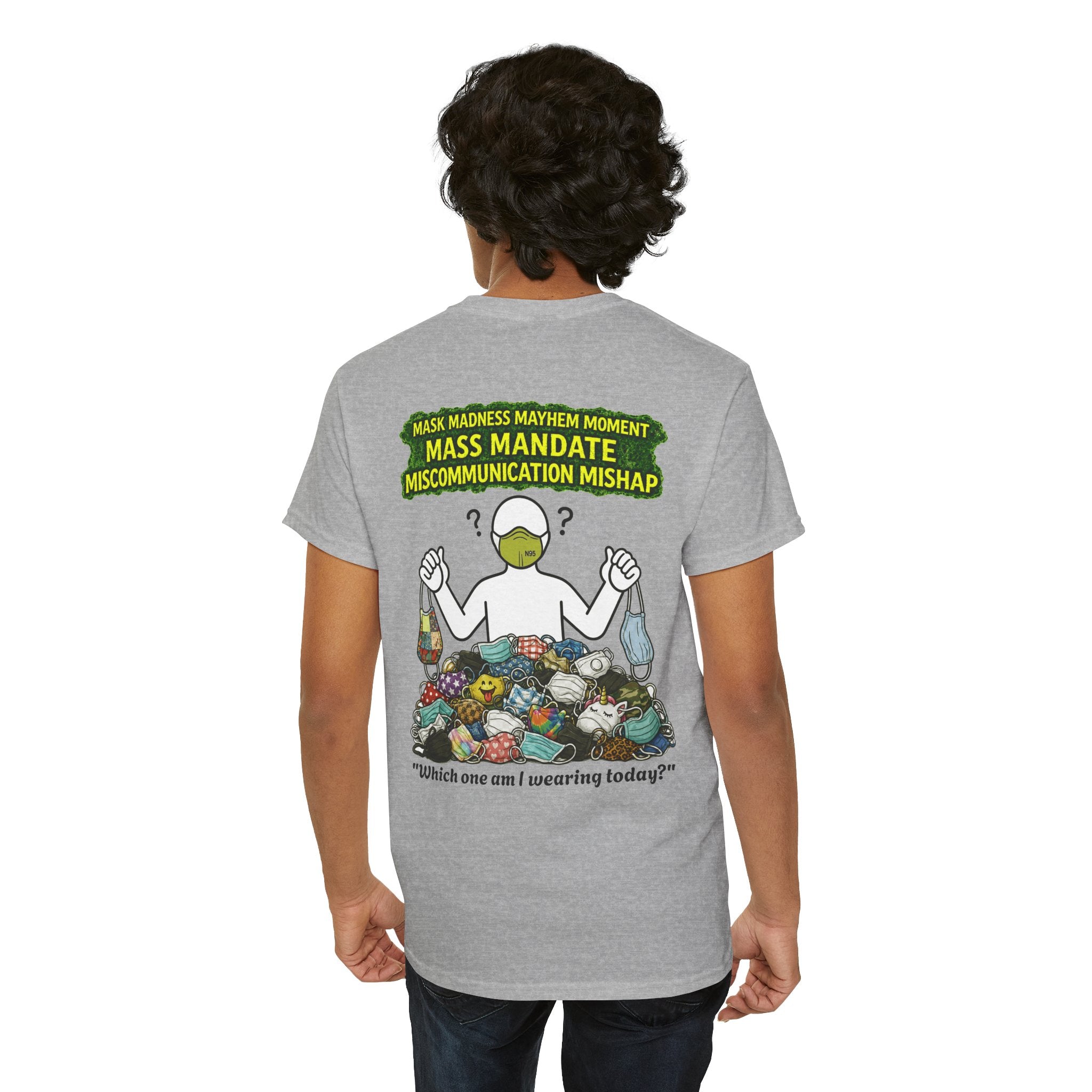 I Survived 2020 — PANDEMIC S1:E4: Director's Cut "Mask Madness" Unisex Heavy Cotton Tee