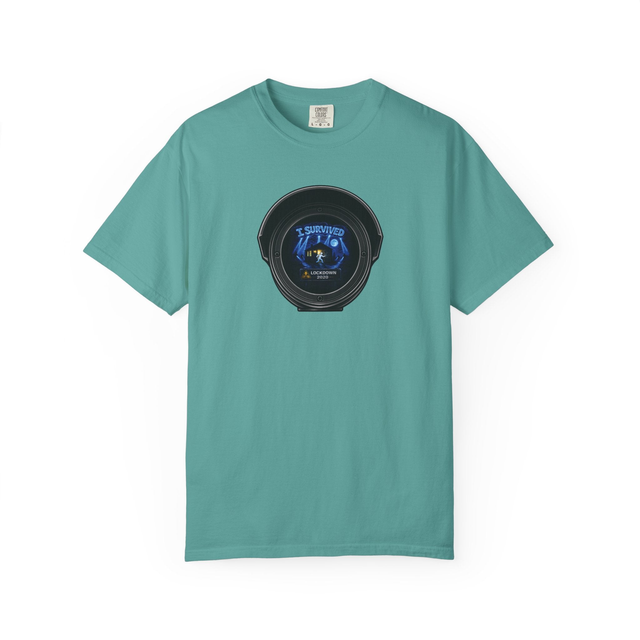 I Survived 2020 —  LOCKDOWN S3:E1: Director's Cut "Quarantine" Unisex Garment-Dyed T-shirt