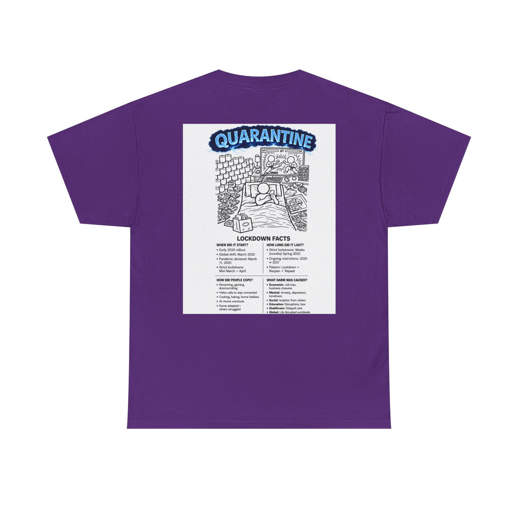 I Survived 2020 — S3:E1 "Quarantine" | Lockdown Edition Documentary Unisex Heavy Cotton Tee