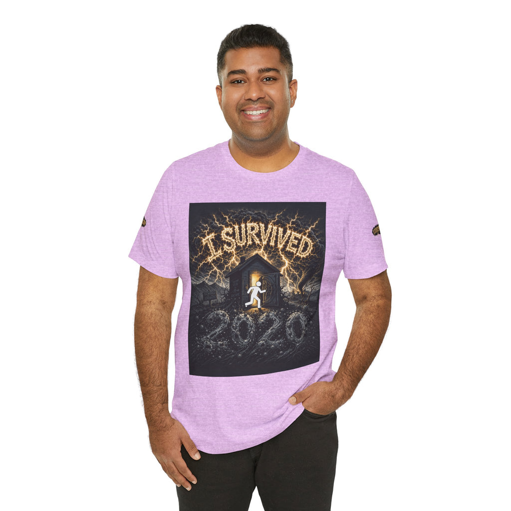 I Survived 2020 — Original Design Teaser Tee | Season 1 Premiere Drop Unisex Jersey Short Sleeve Tee