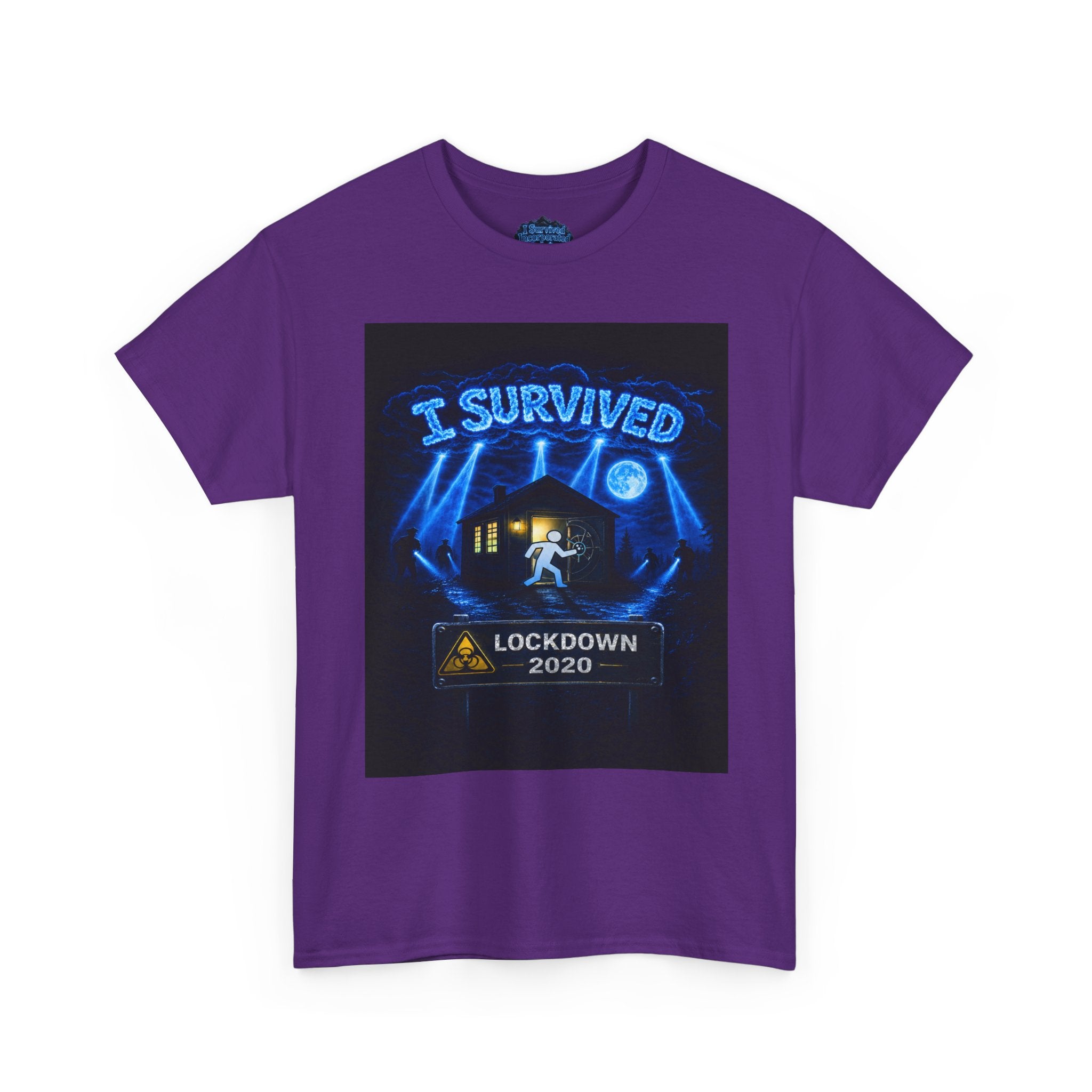 I Survived 2020 — S3:E1 "Quarantine" | Lockdown Edition Documentary Unisex Heavy Cotton Tee