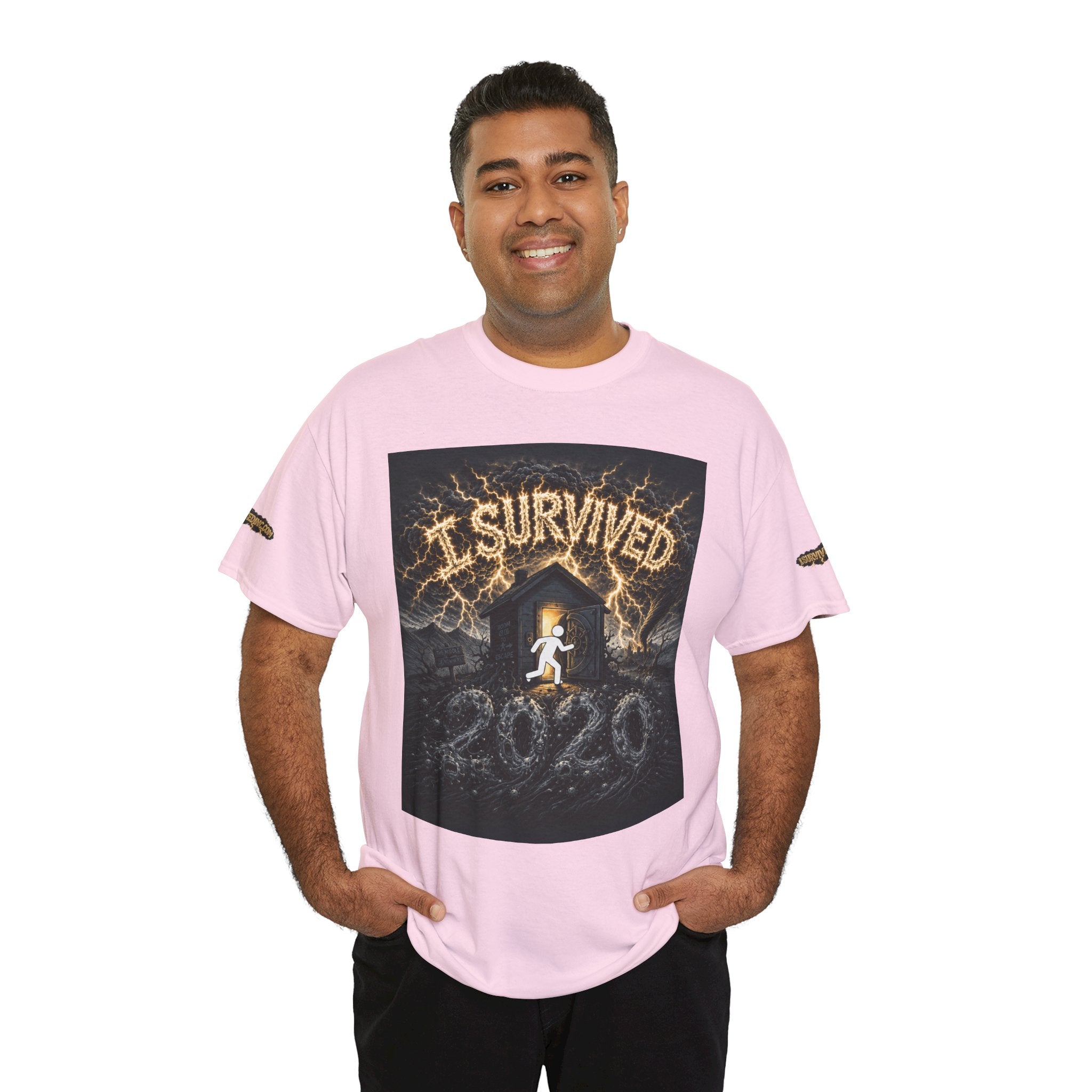 I Survived 2020 — Original PILOT Design: Special Edition Unisex Heavy Cotton Tee
