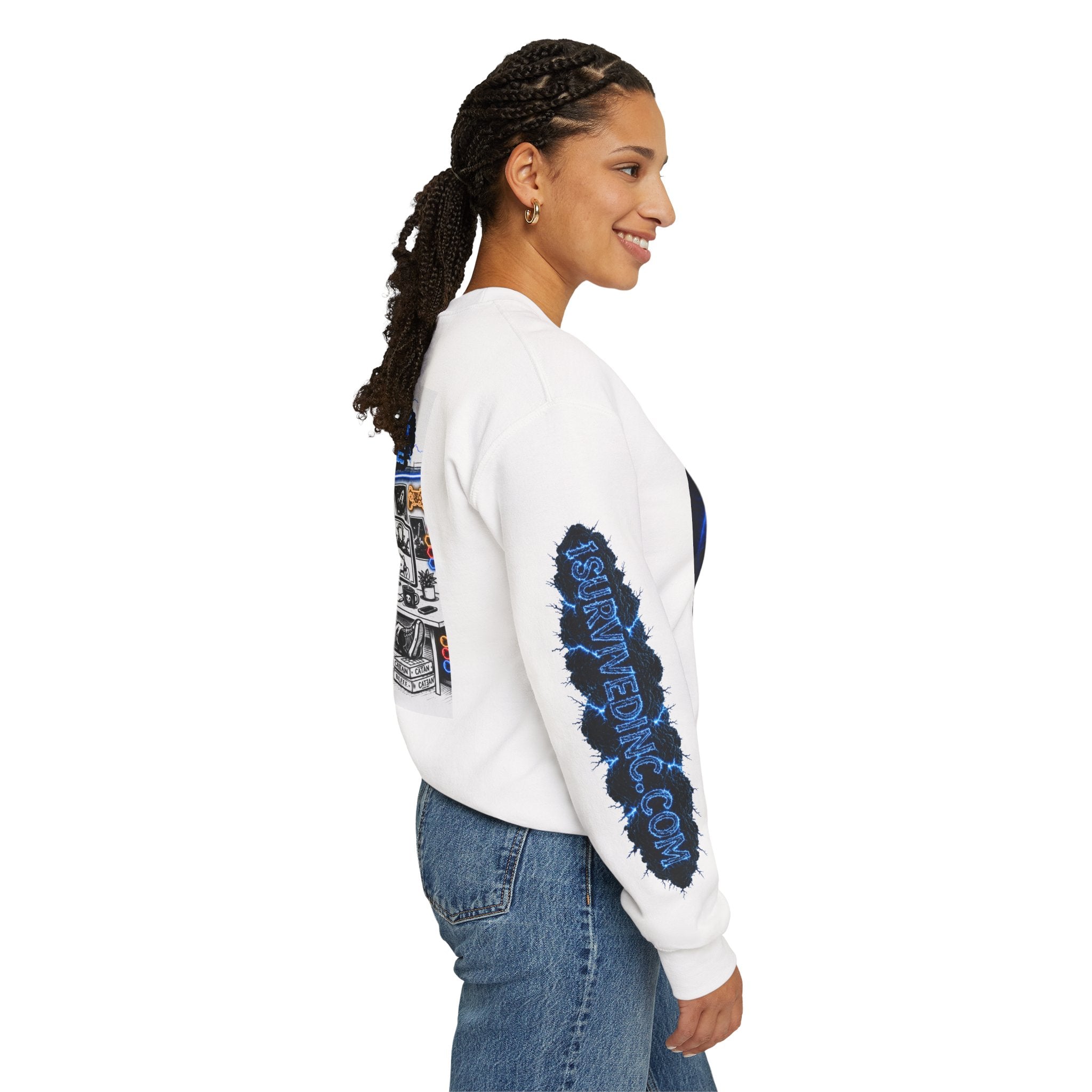 I Survived 2020 — S3:E4 "Working From Home" | Mid-Season Finale Pt. 1 | Lockdown Edition Documentary Unisex Heavy Blend™ Crewneck Sweatshirt