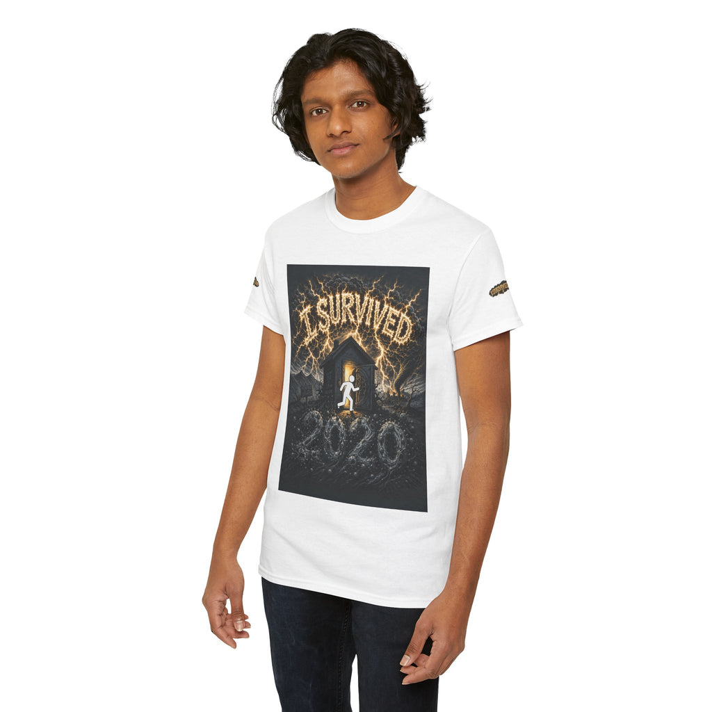 I Survived 2020 — Original PILOT Design: Special Edition Unisex Heavy Cotton Tee