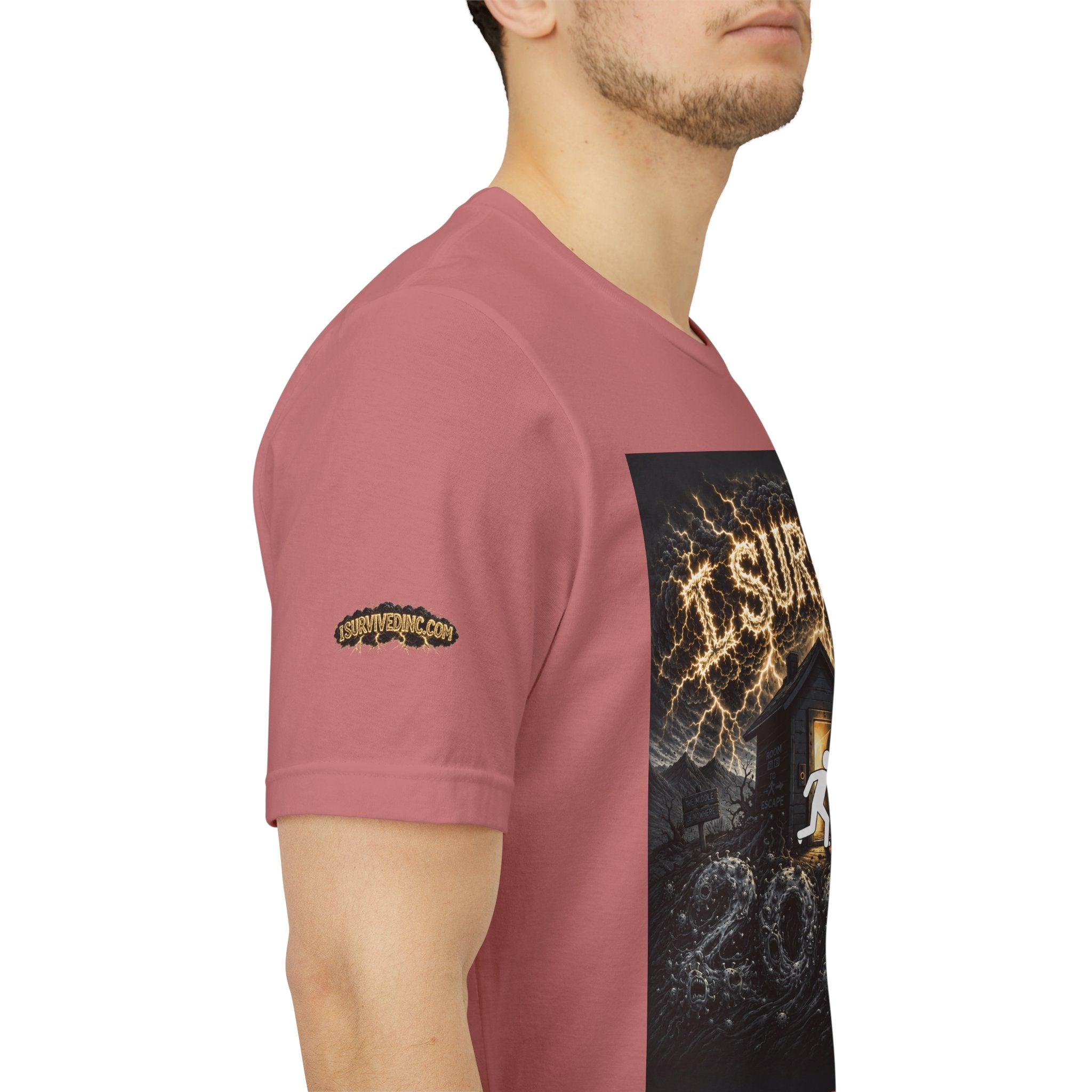 I Survived 2020 — Original Design Teaser Tee | Season 1 Premiere Drop Unisex Jersey Short Sleeve Tee